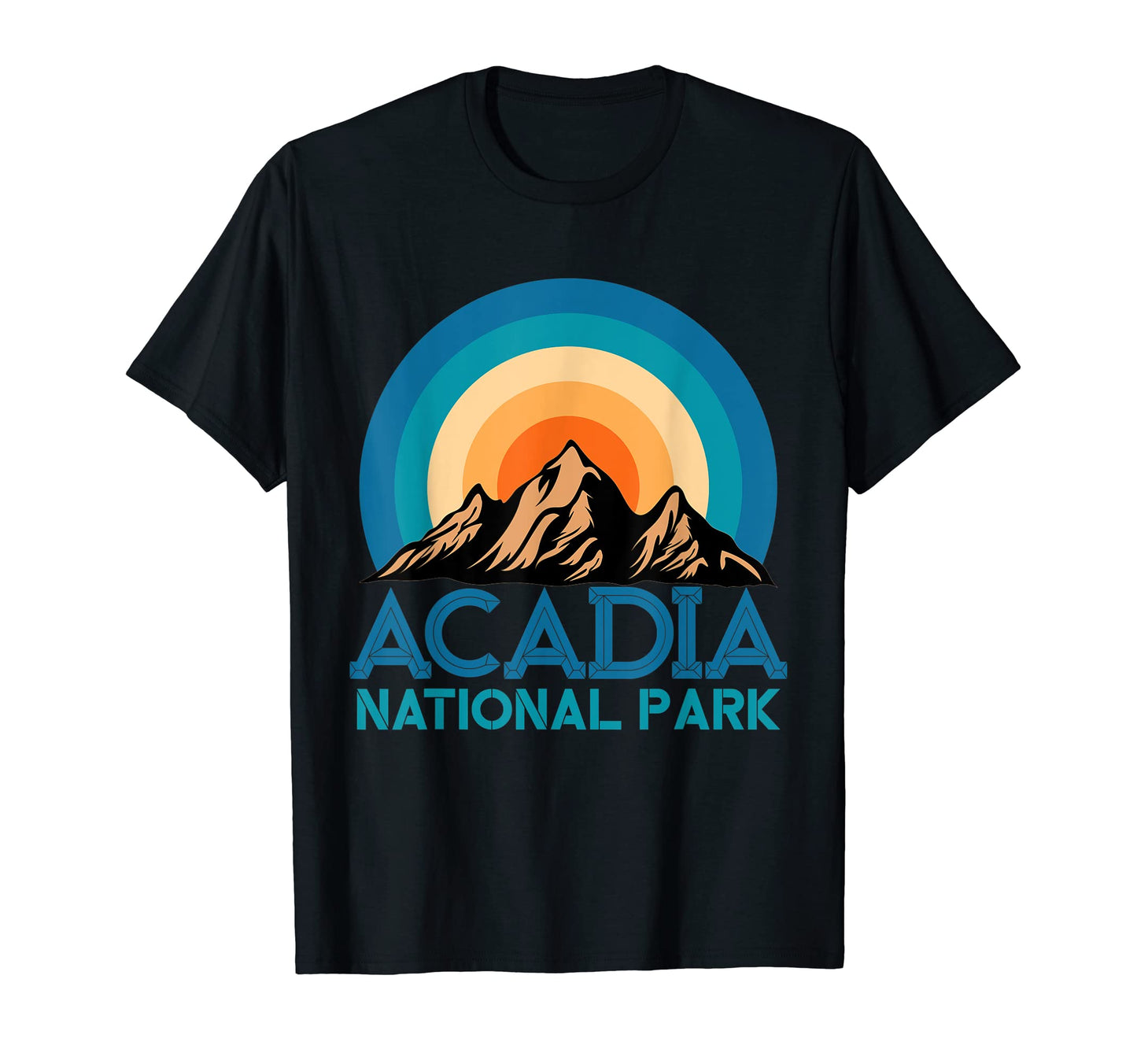 Acadia National Park Mountain Hiking T-Shirt - Unique Graphic for Adults - T-Shirt, Sweatshirt, Hoodie