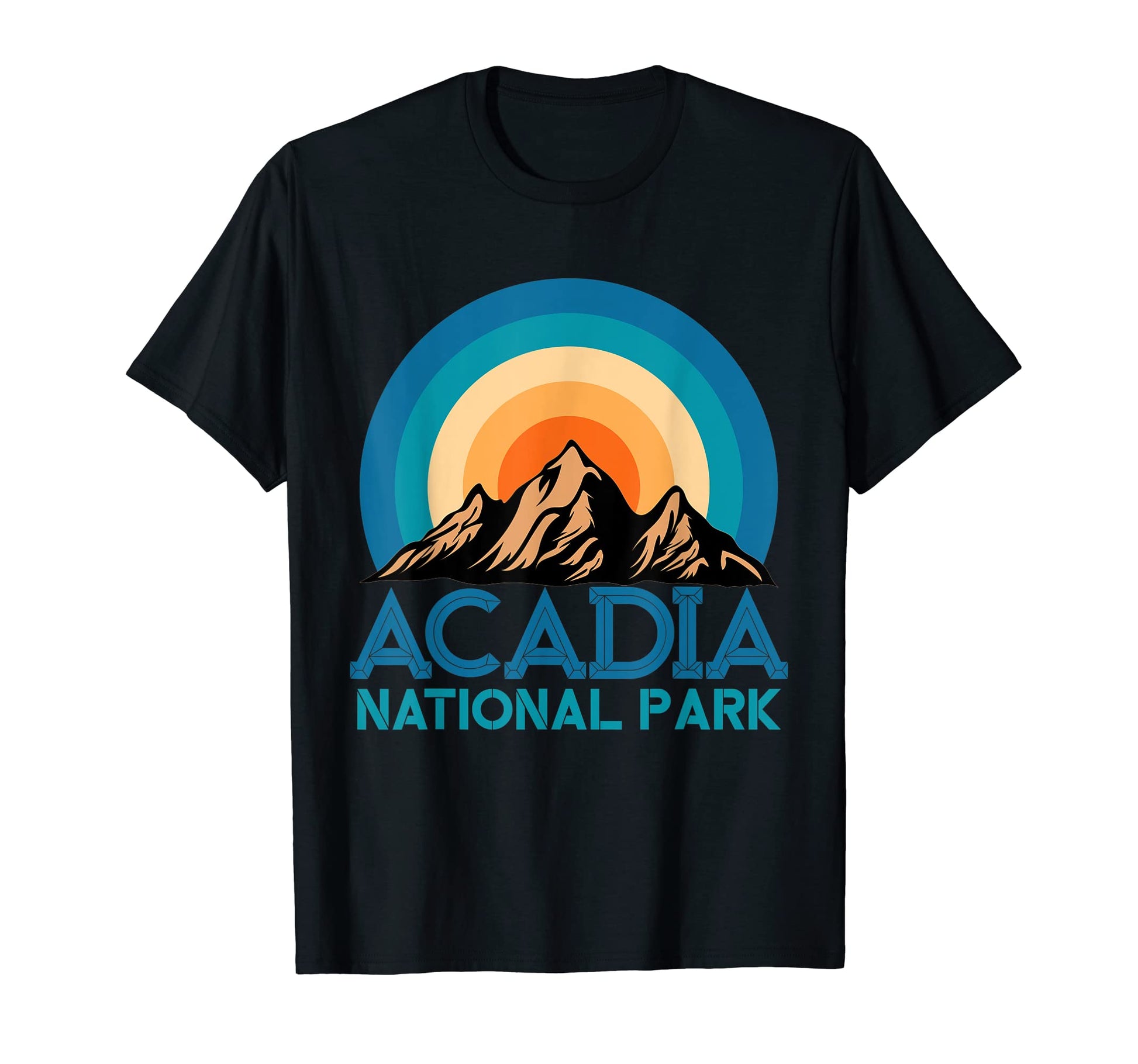 Acadia National Park Mountain Hiking T-Shirt - Unique Graphic for Adults - T-Shirt, Sweatshirt, Hoodie