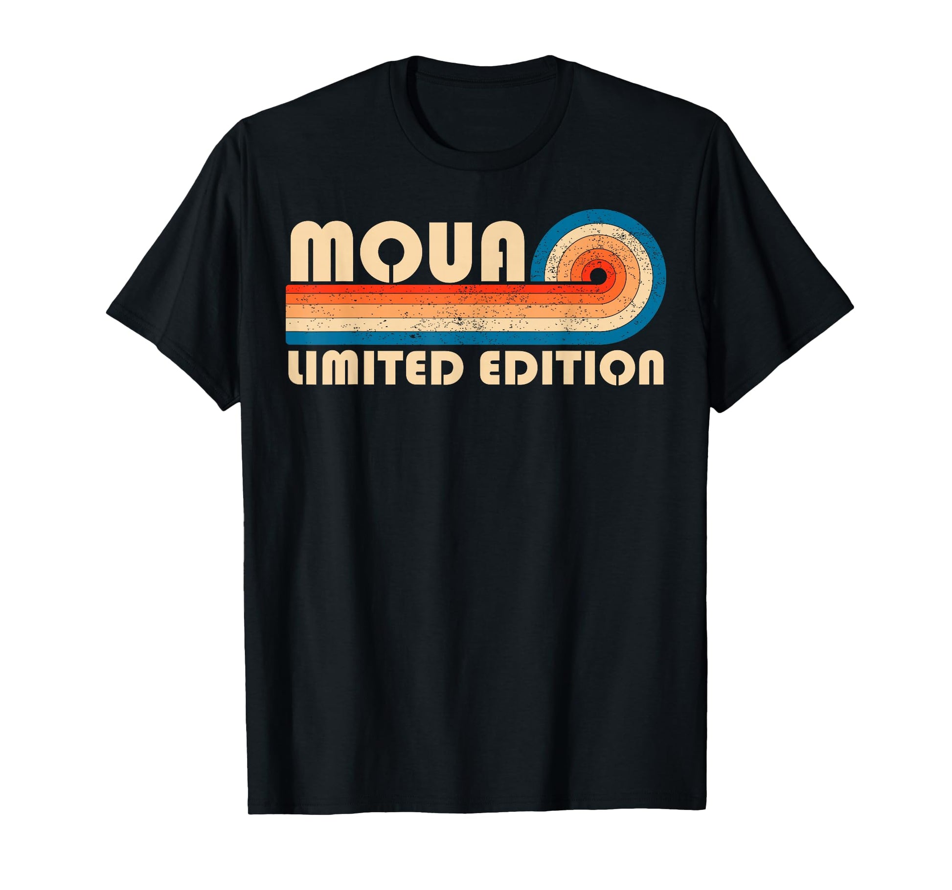 Moua 70S 80S Sunset Stripe T-Shirt - Trendy Graphic Unisex - T-Shirt, Sweatshirt, Hoodie