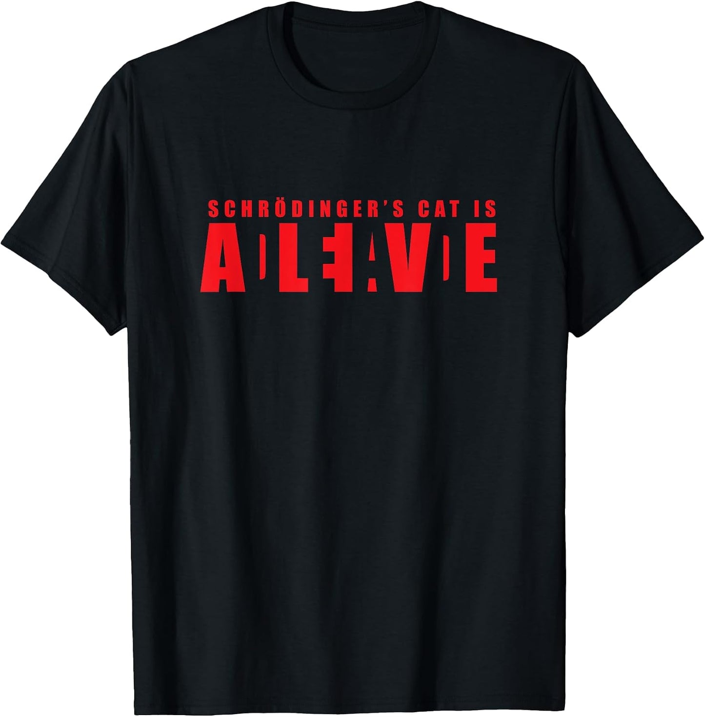 Sheldon Schroedinger's Cat Dead and Alive Geek - Adult & Kids T-Shirts, Sweatshirts & Hoodies apparel design preview 1