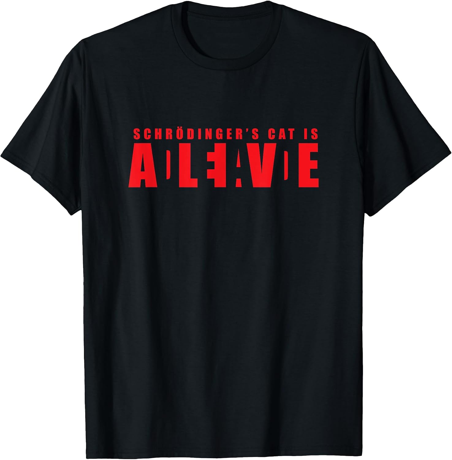 Sheldon Schroedinger's Cat Dead and Alive Geek - Adult & Kids T-Shirts, Sweatshirts & Hoodies apparel design preview 1