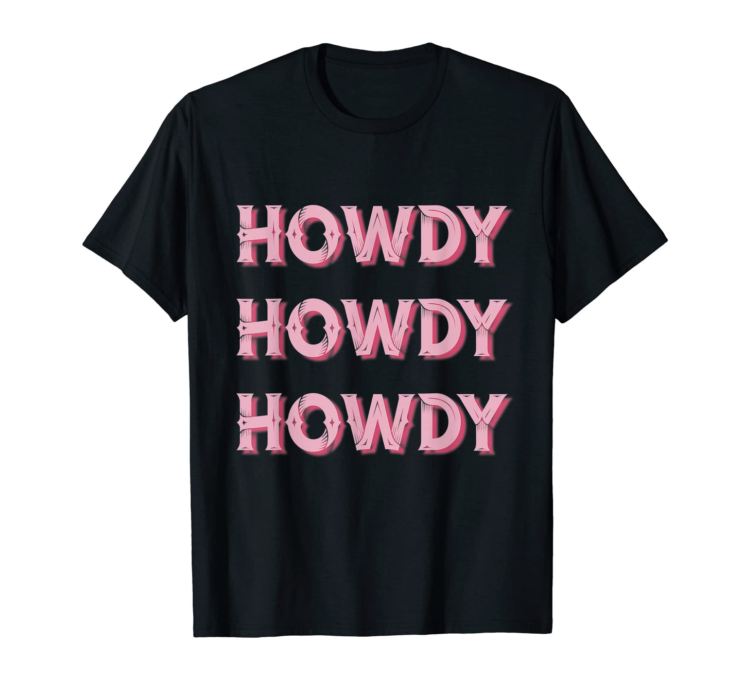 Howdy Rodeo Western Country Southern T-Shirt - Custom Art Print Unisex - T-Shirt, Sweatshirt, Hoodie