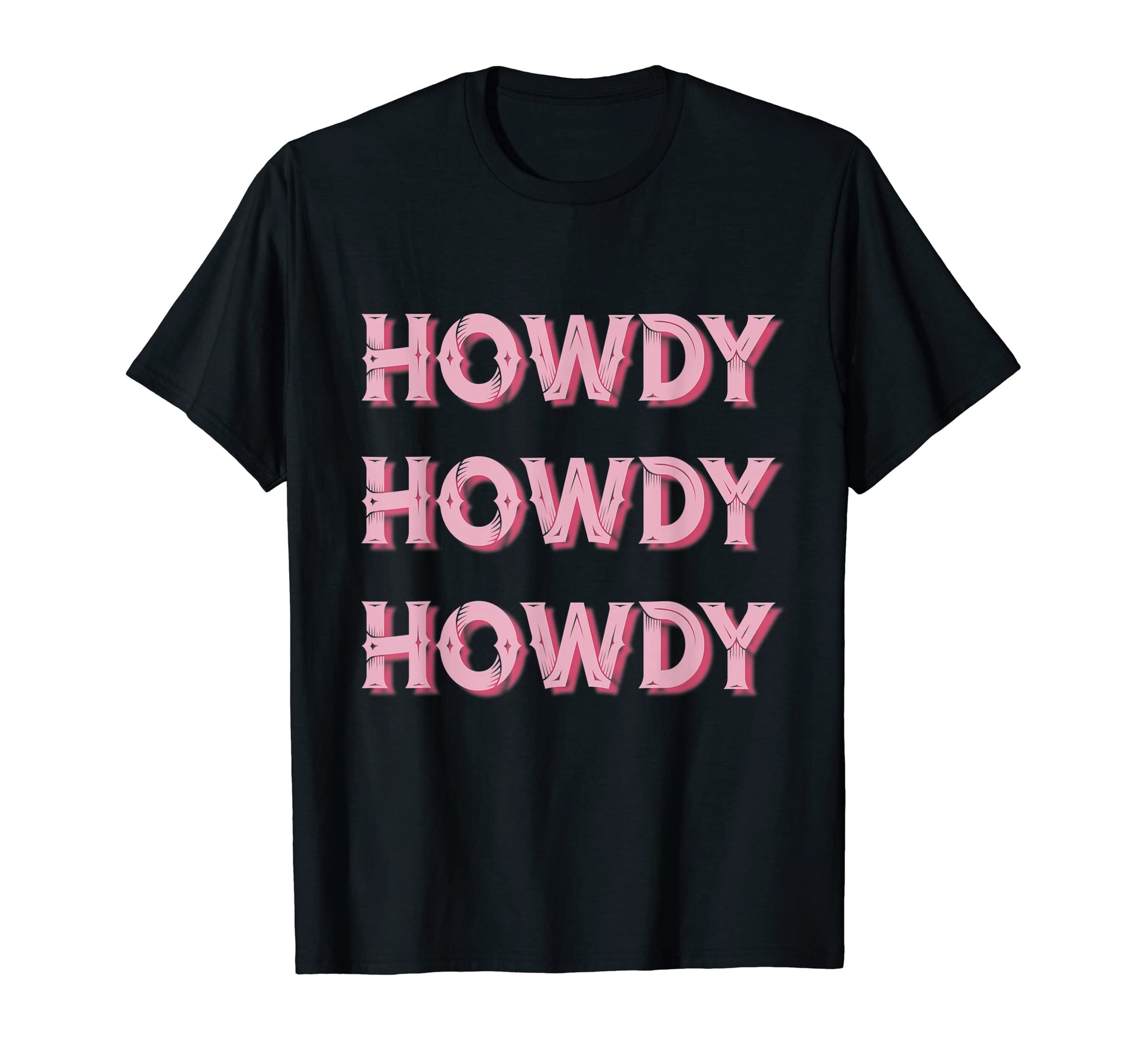 Howdy Rodeo Western Country Southern T-Shirt - Custom Art Print Unisex - T-Shirt, Sweatshirt, Hoodie