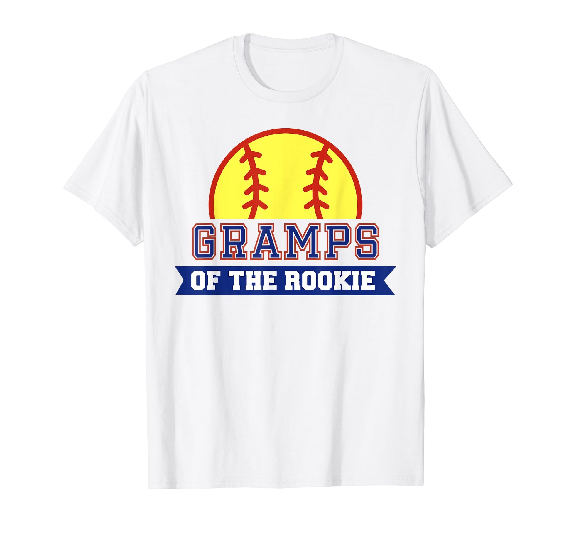 Gramps Rookie 1St Birthday Softball T-Shirt - Unique Graphic Men Women - T-Shirt, Sweatshirt, Hoodie