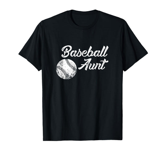 Baseball Aunt Baseball Funny Lingo T-Shirt - Streetwear Style Men Women - T-Shirt, Sweatshirt, Hoodie