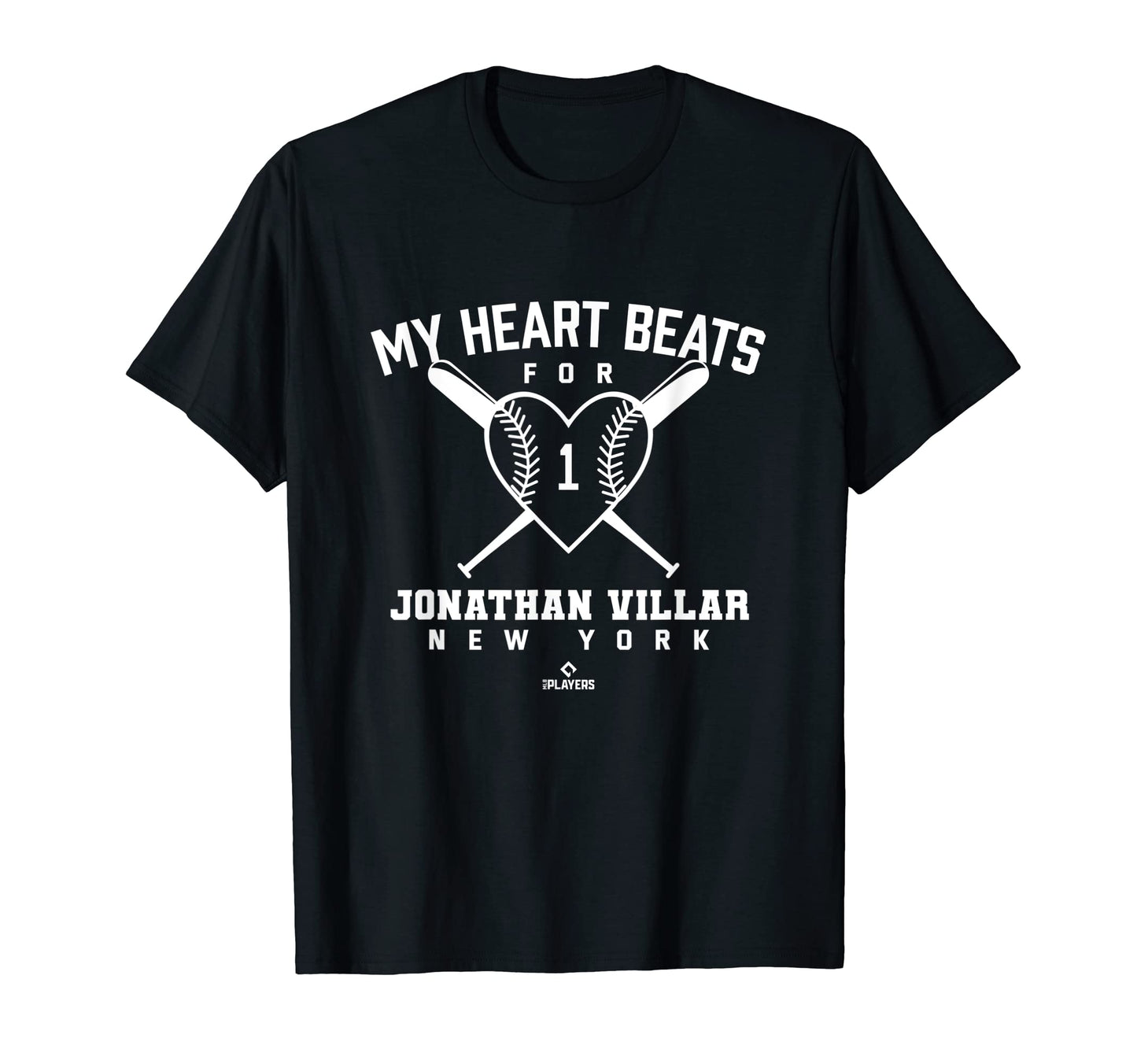 My Heart Beats Jonathan Villar T-Shirt - Casual Everyday Wear for Adults - T-Shirt, Sweatshirt, Hoodie