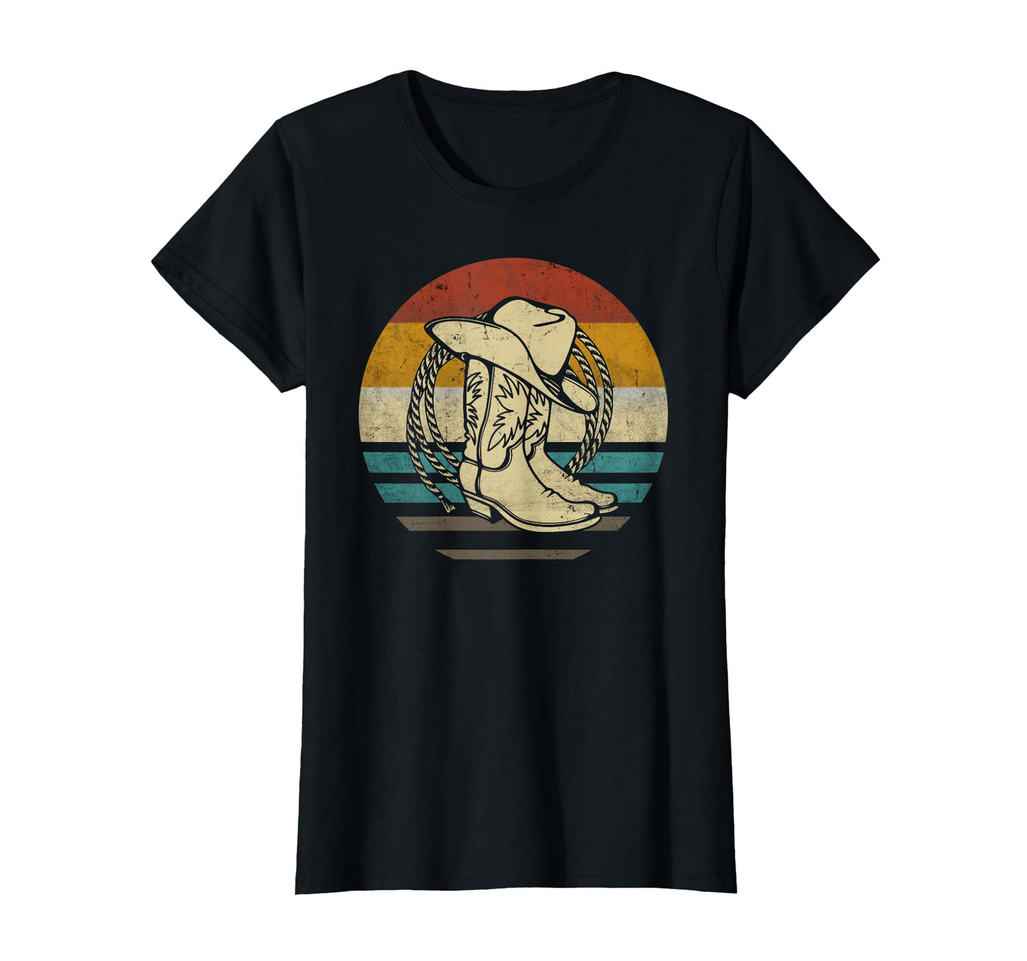 Western Riding Western Rider Horse T-Shirt - Fun Novelty Design Unisex - T-Shirt, Sweatshirt, Hoodie
