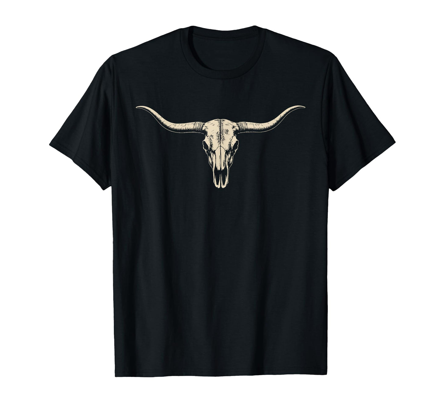 Cow Skull Cowgirl Cowboy T-Shirt - Graphic Print for Adults - T-Shirt, Sweatshirt, Hoodie