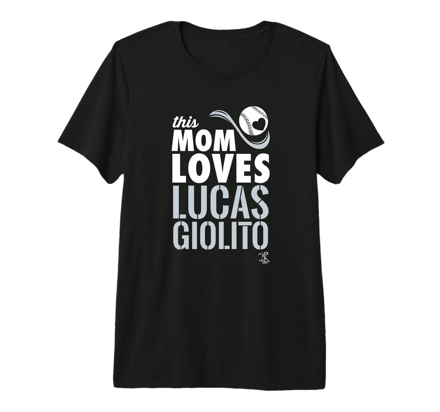 Lucas Giolito This Mom Loves Tri Blend T-Shirt - Trendy Graphic Men Women - T-Shirt, Sweatshirt, Hoodie