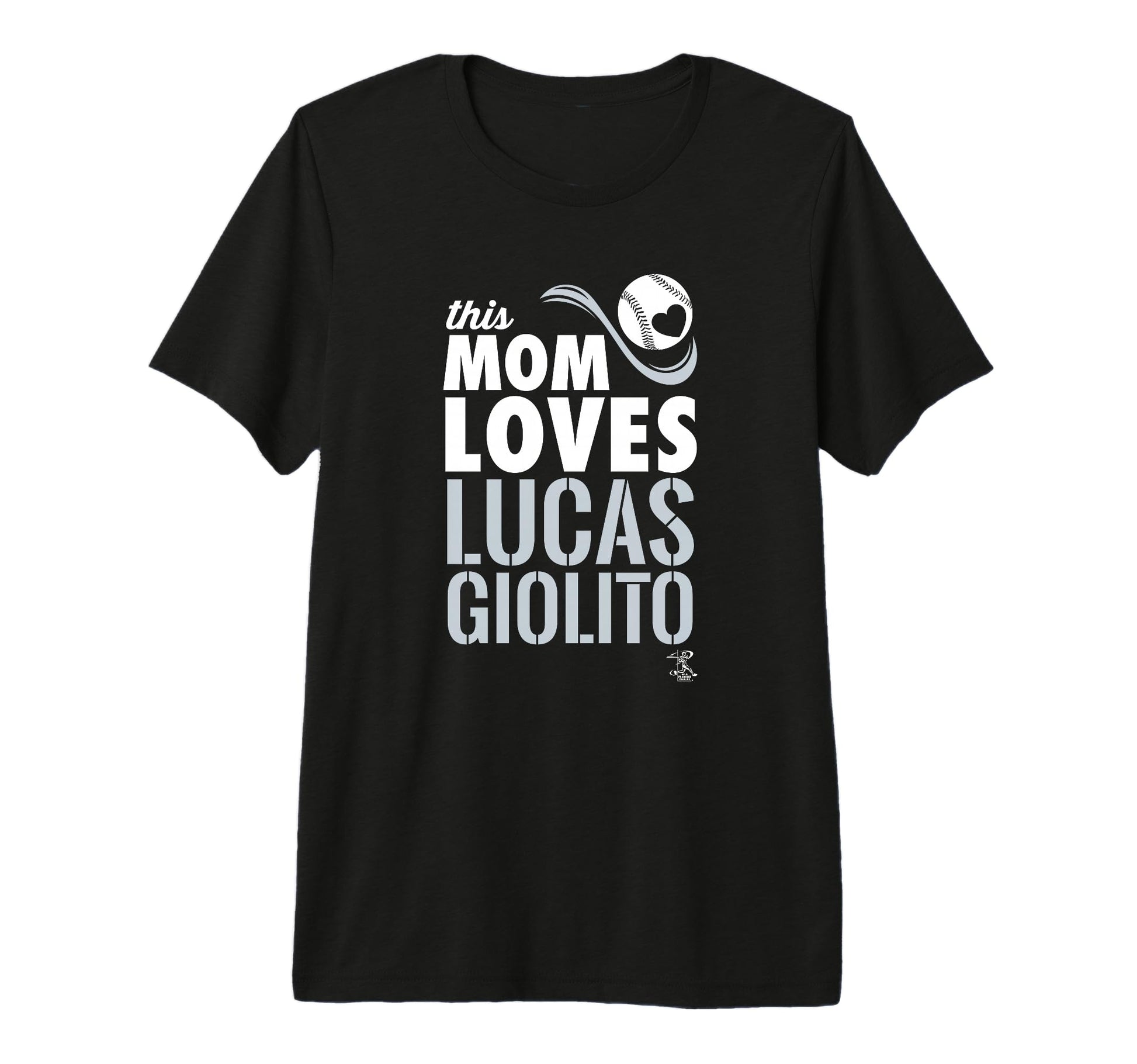 Lucas Giolito This Mom Loves Tri Blend T-Shirt - Trendy Graphic Men Women - T-Shirt, Sweatshirt, Hoodie