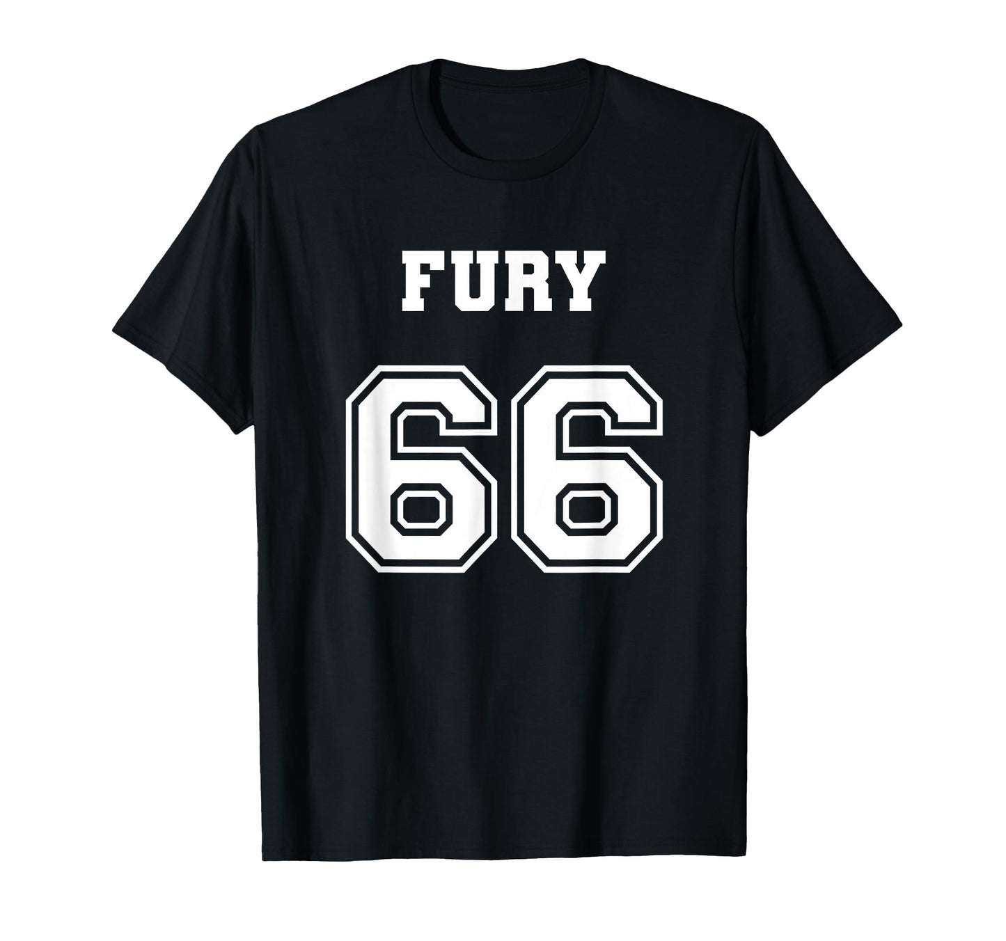 Jersey 66 1966 Fury Sport Muscle Car T-Shirt - Graphic Print for Adults - T-Shirt, Sweatshirt, Hoodie
