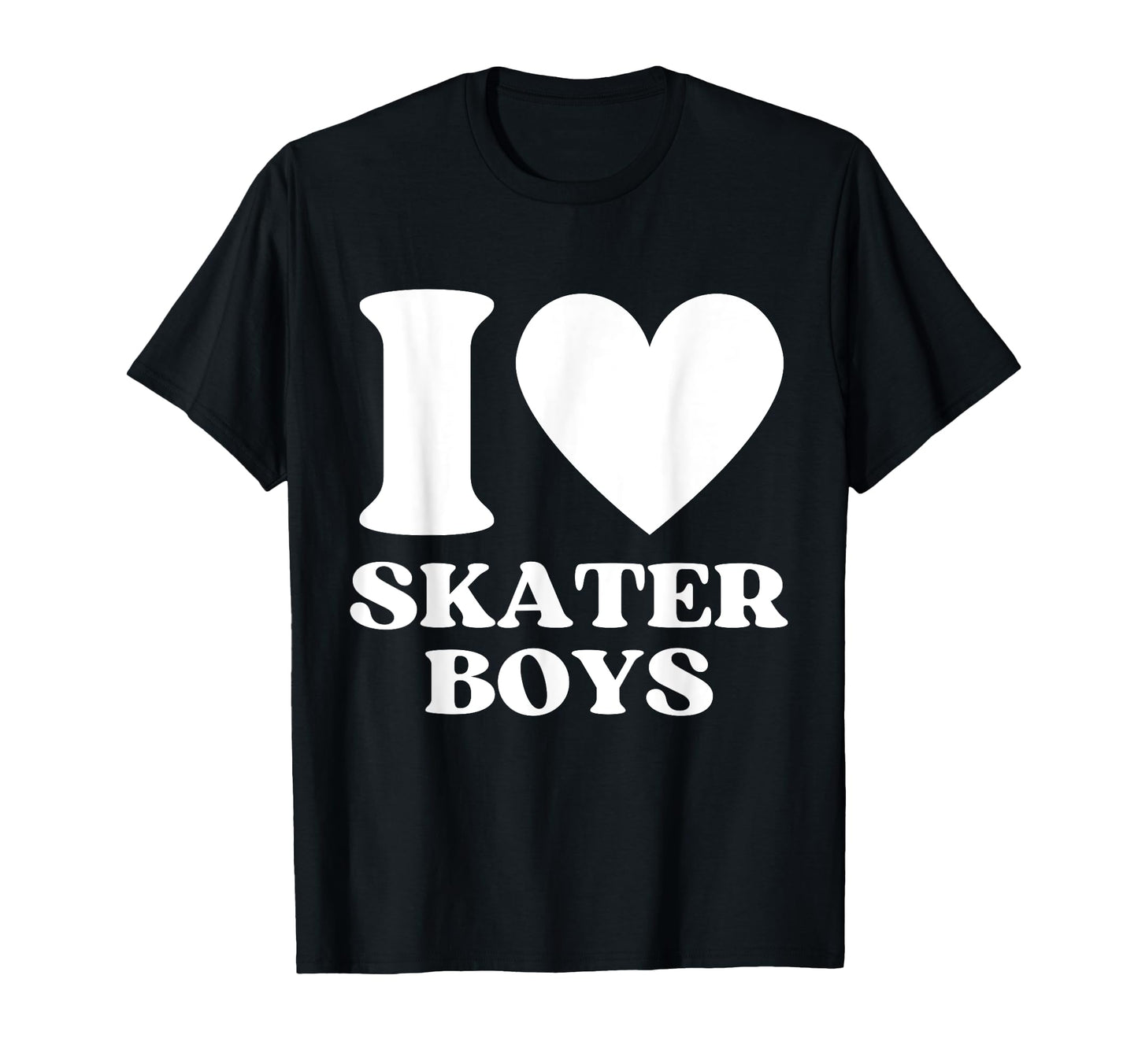 I Heart Skater I Love Skater Y2K T-Shirt - Casual Everyday Wear for Adults - T-Shirt, Sweatshirt, Hoodie