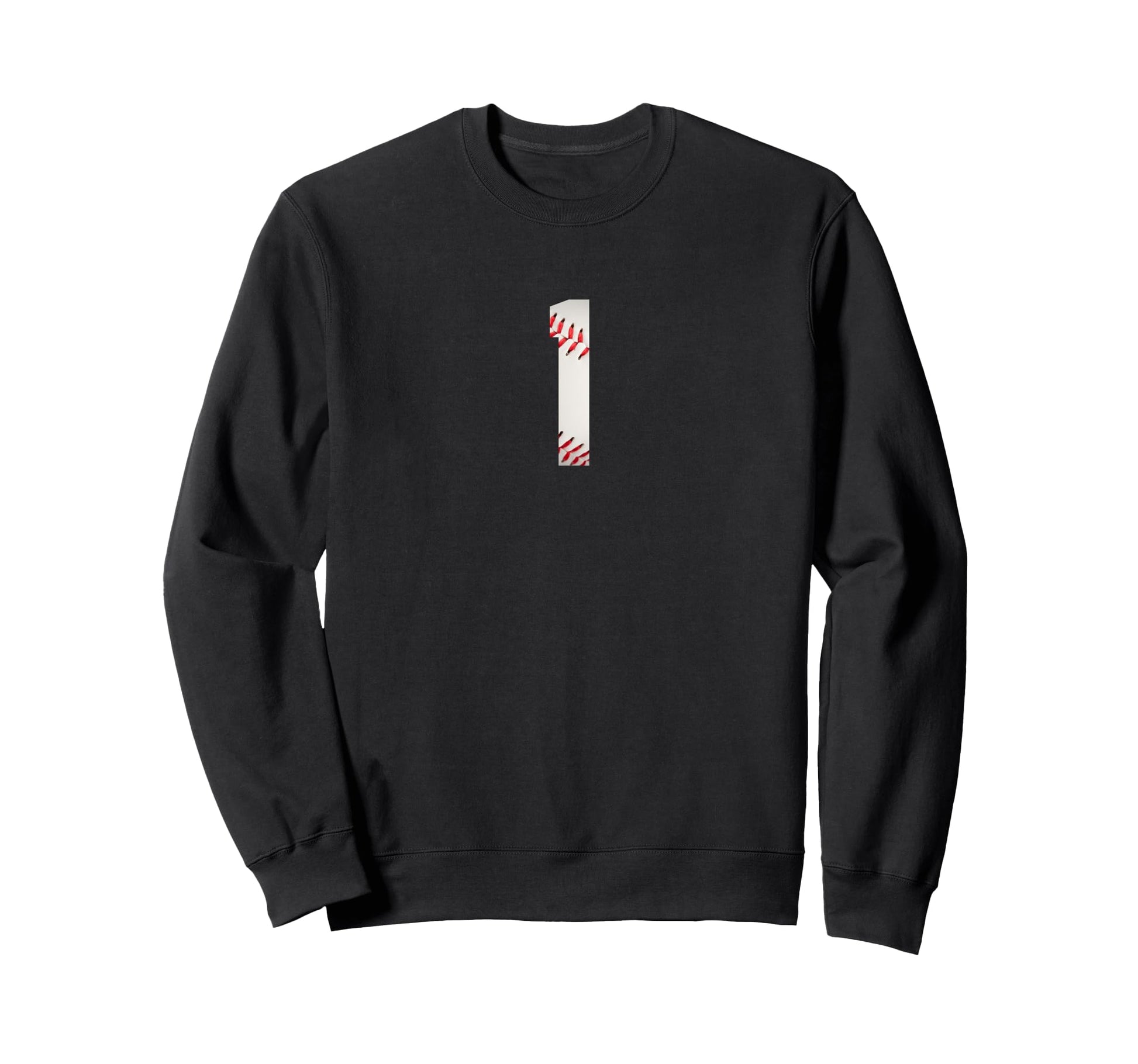 Number 1 Minimalist Birthday Sweatshirt - Unique Graphic Men Women - T-Shirt, Sweatshirt, Hoodie