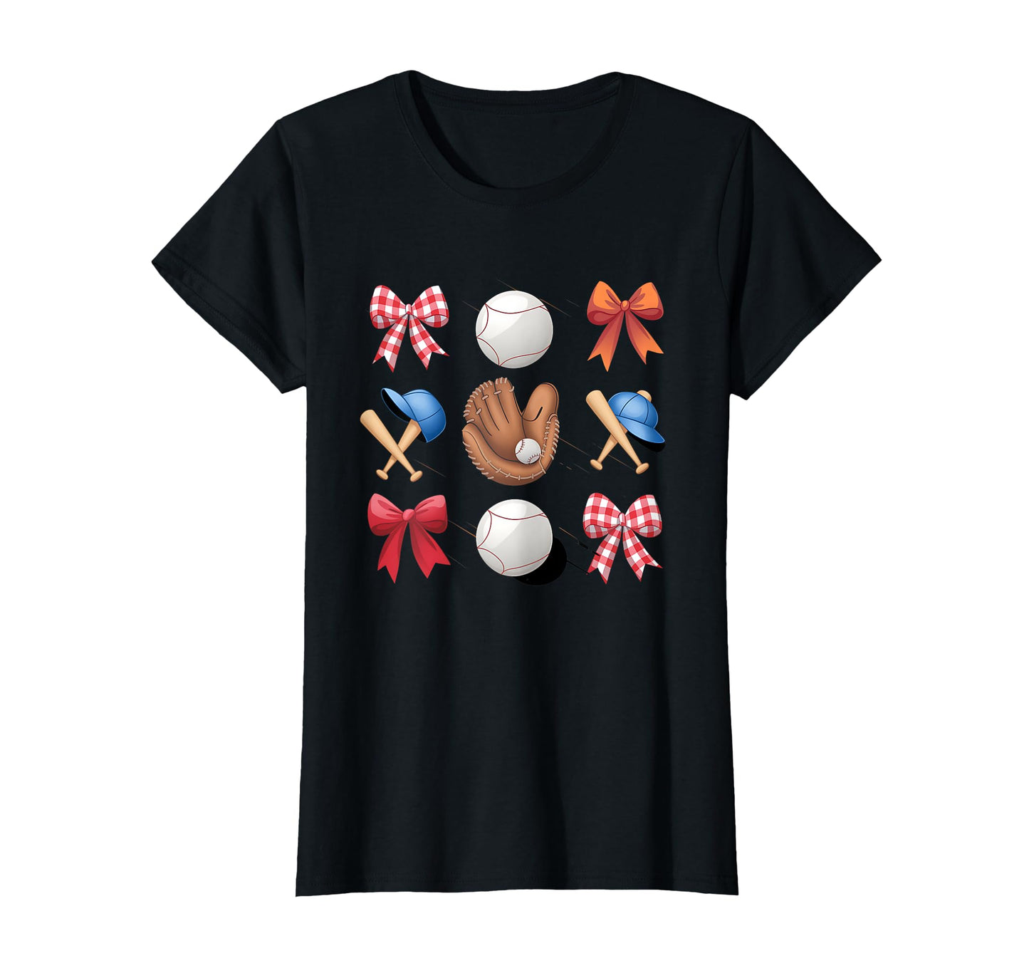 Baseball Mom Coquette Bow Mothers Day T-Shirt - Trendy Graphic Unisex - T-Shirt, Sweatshirt, Hoodie
