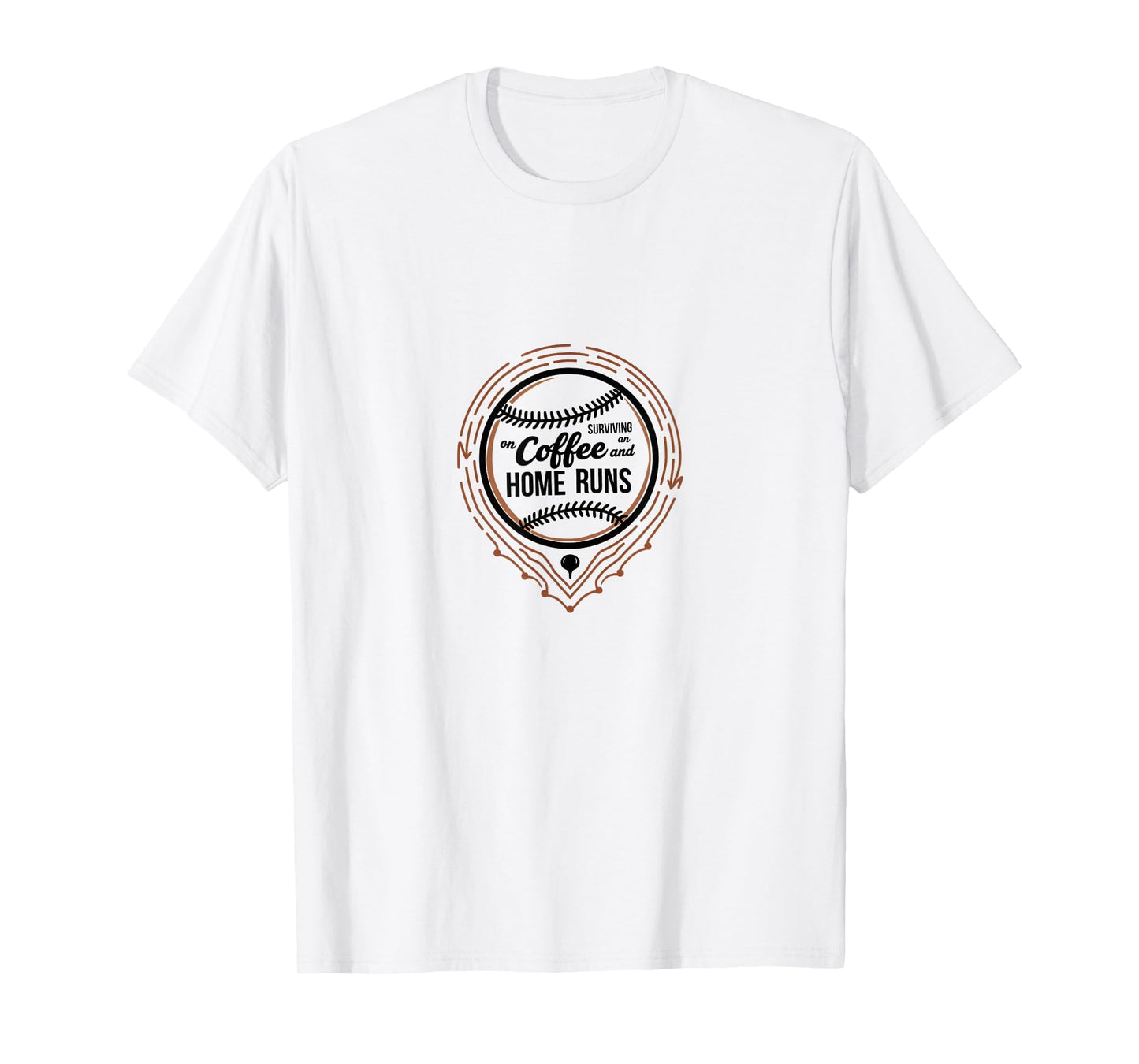 Baseball Mom Coffee And Home Sweatshirt - Fun Novelty Design Men Women - T-Shirt, Sweatshirt, Hoodie