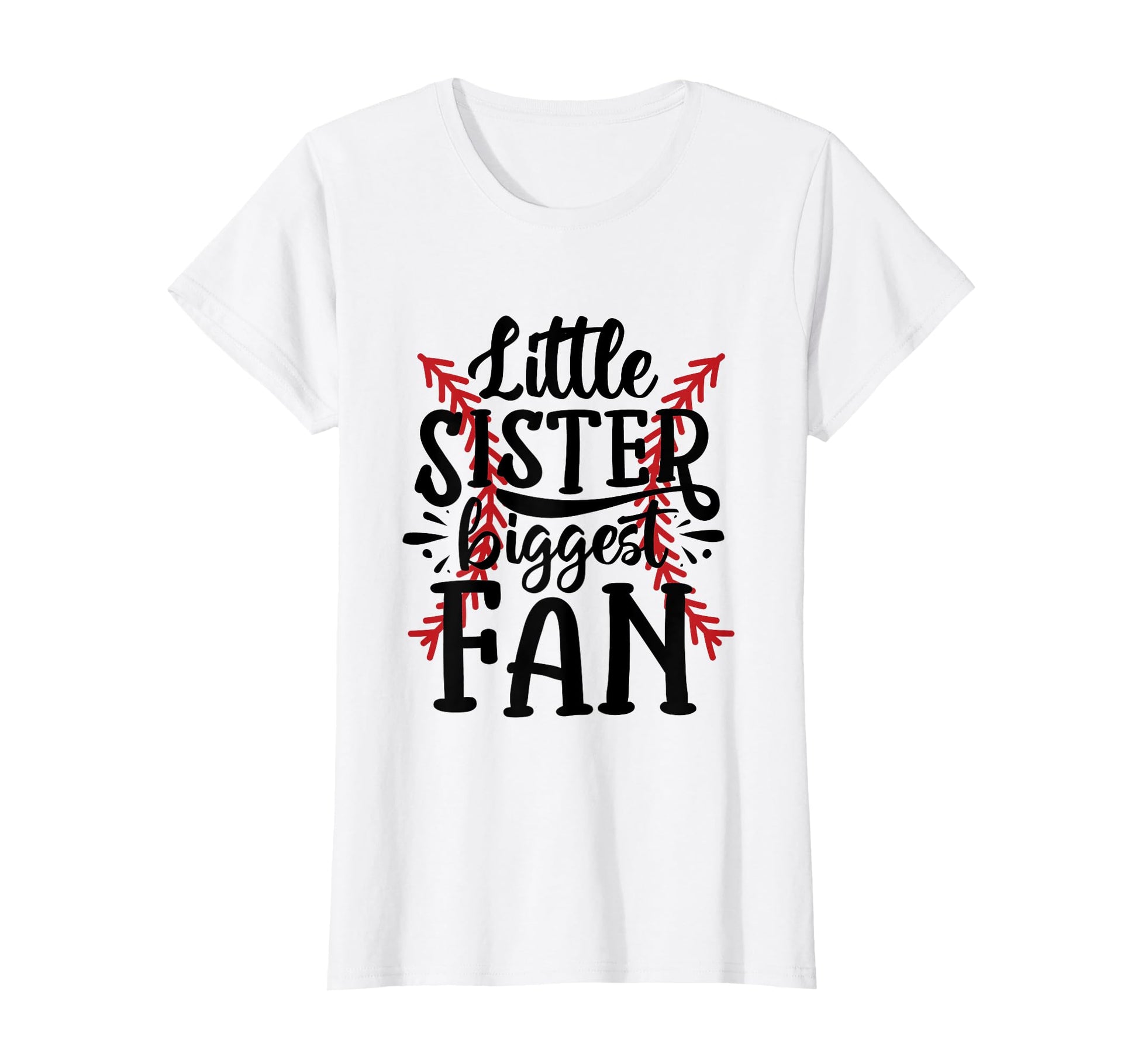 Baseball Sister Baseball Love T-Shirt - Minimalist Print for Adults - T-Shirt, Sweatshirt, Hoodie