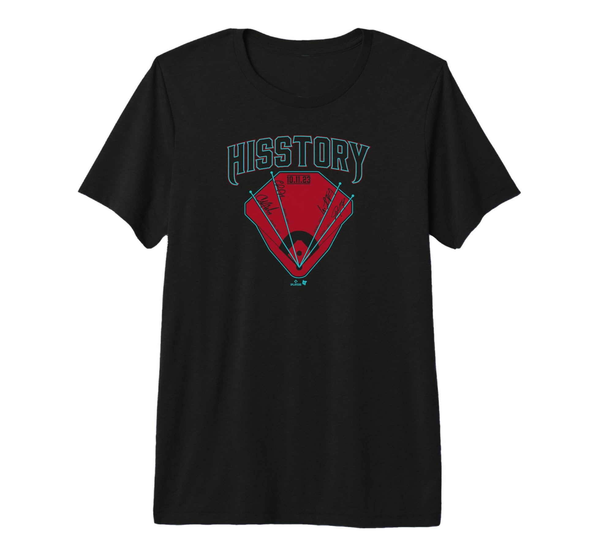 Hisstory 4 Home Runs 1 Inning Arizona T-Shirt - Trendy Graphic Unisex - T-Shirt, Sweatshirt, Hoodie