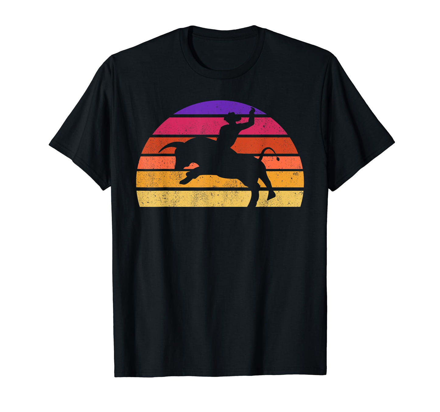 Bull Riding Western Rider Rodeo T-Shirt - Fun Novelty Design Men Women - T-Shirt, Sweatshirt, Hoodie