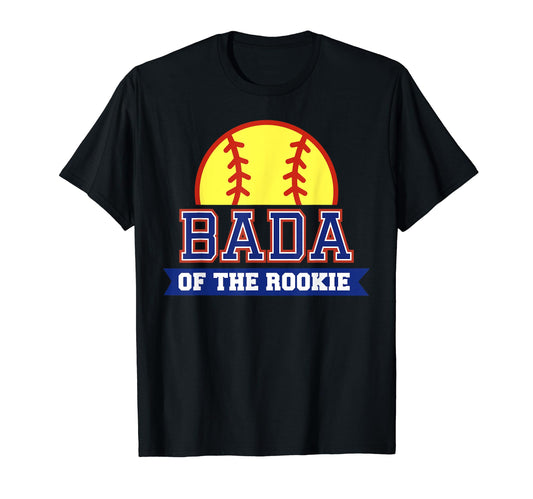 Bada Rookie 1St Birthday Softball T-Shirt - Novelty Apparel for Adults - T-Shirt, Sweatshirt, Hoodie