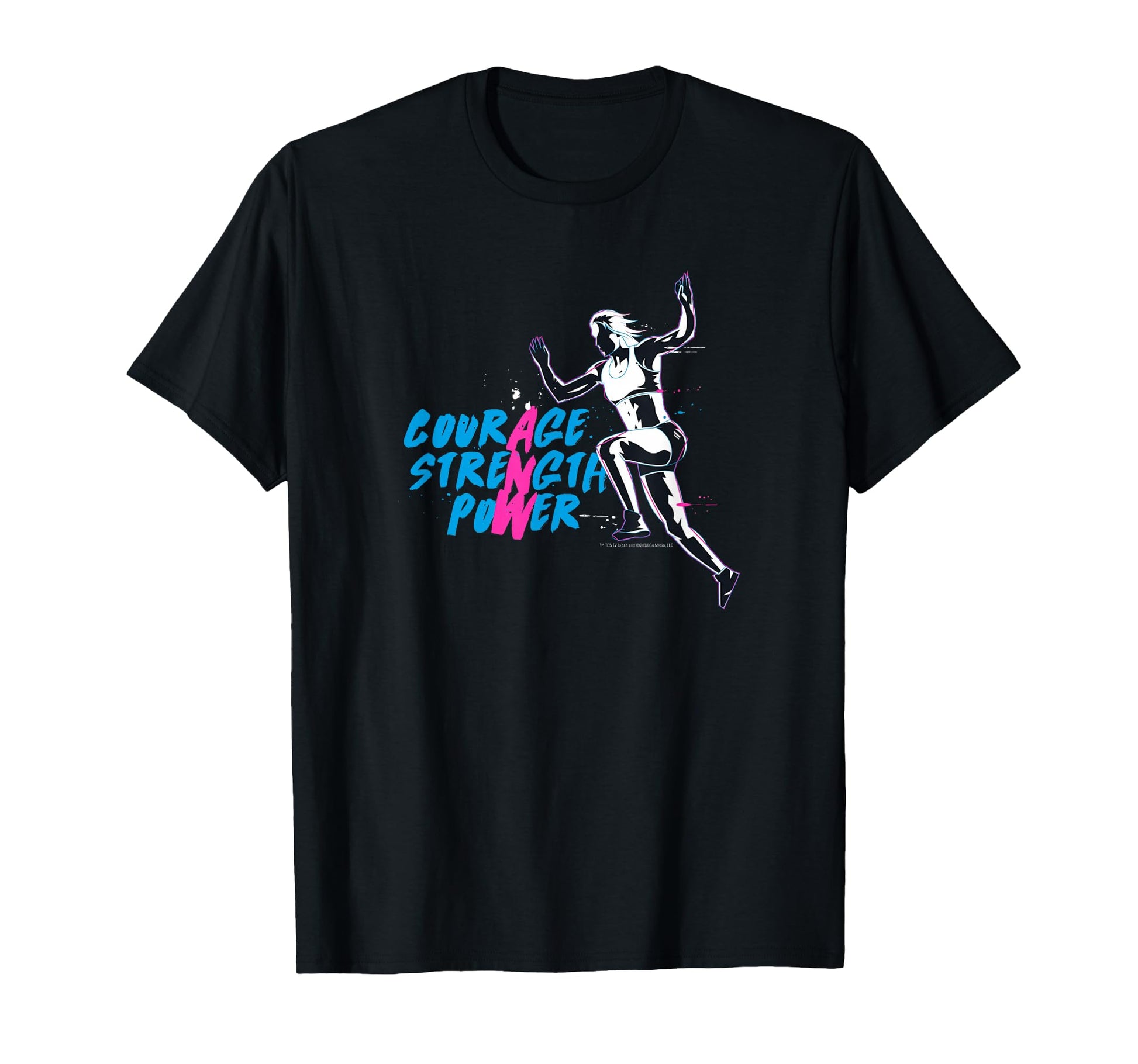 American Ninja Warrior Courage T-Shirt - Novelty Apparel Men Women - T-Shirt, Sweatshirt, Hoodie