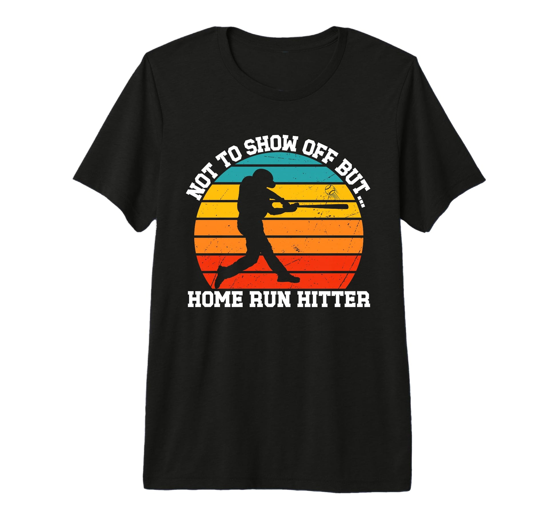 Funny Baseball Player Home Run T-Shirt - Custom Art Print Men Women - T-Shirt, Sweatshirt, Hoodie