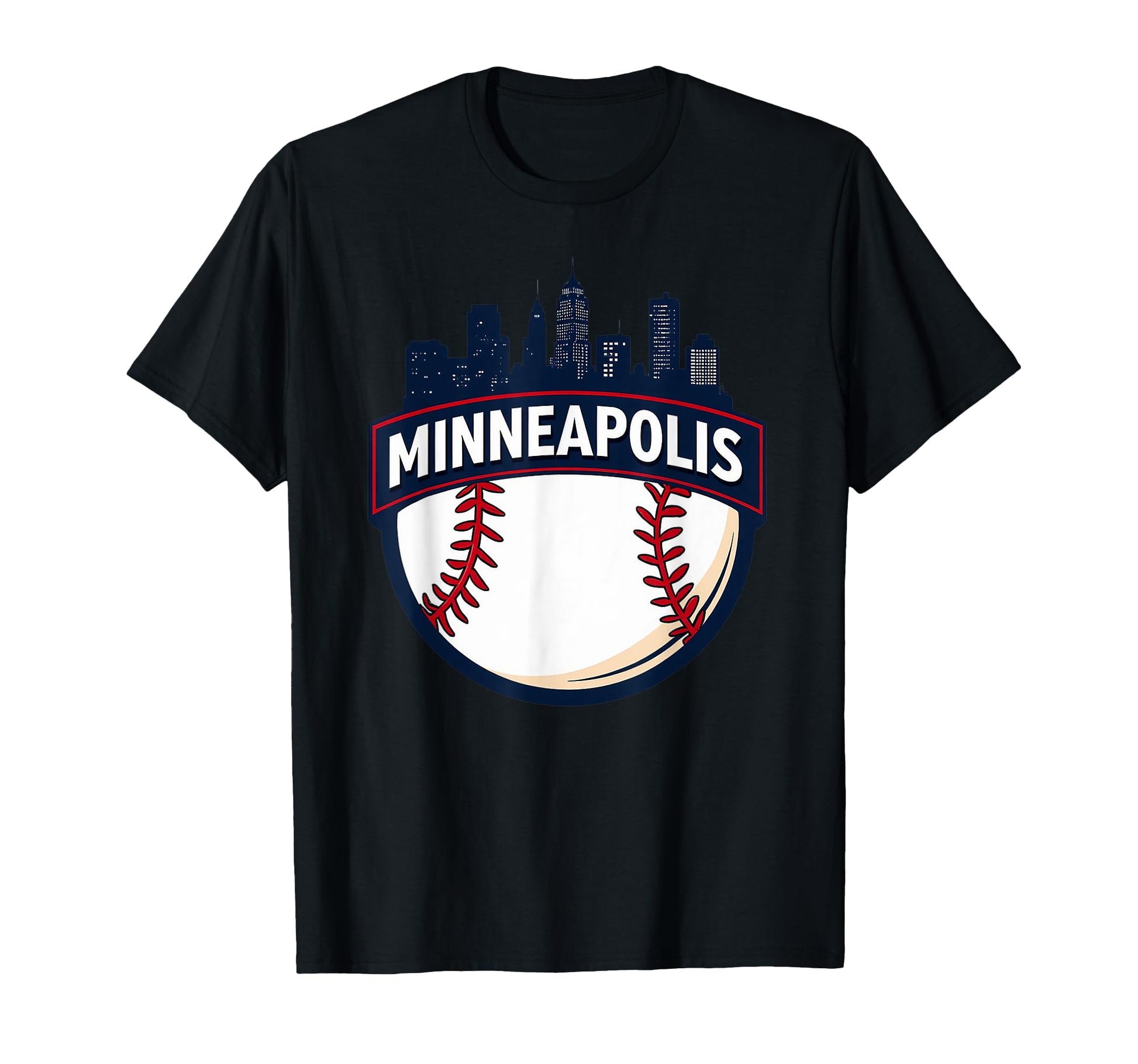 Minneapolis Baseball Baseball Fan T-Shirt - Aesthetic Graphic Men Women - T-Shirt, Sweatshirt, Hoodie
