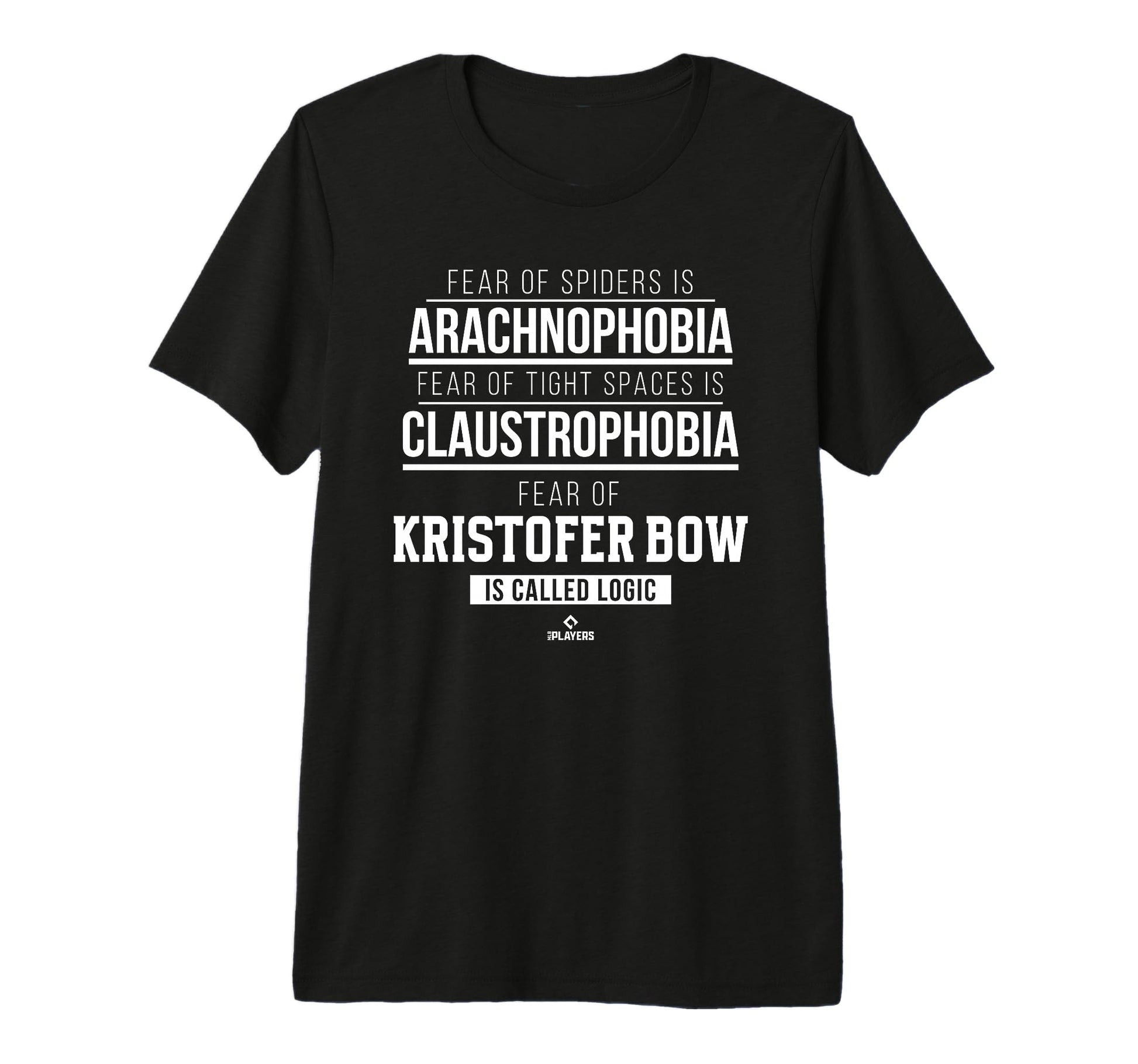 Fear Kristofer Bow Prospect Baseball Fan T-Shirt - Graphic Print Unisex - T-Shirt, Sweatshirt, Hoodie