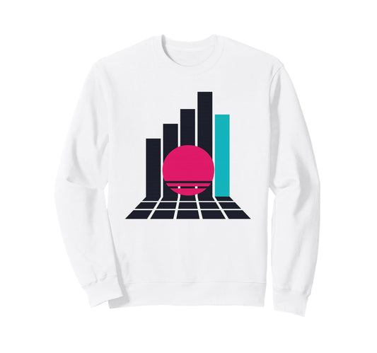 80S Synthwave Sweatshirt - Unique Graphic for Adults - T-Shirt, Sweatshirt, Hoodie