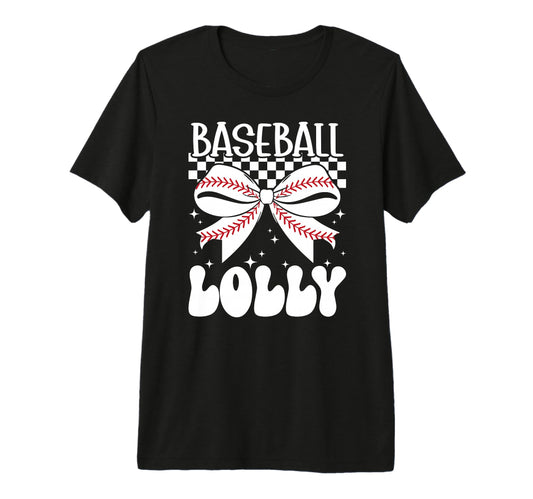 Baseball Lolly Coquette Lolly T-Shirt - Custom Art Print Men Women - T-Shirt, Sweatshirt, Hoodie