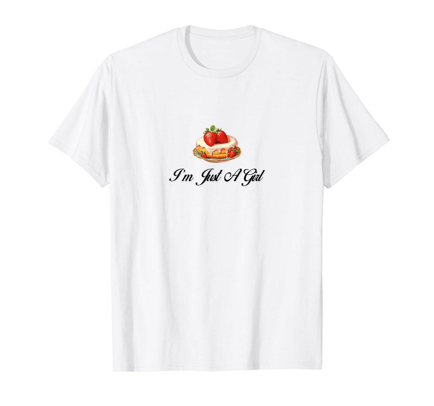 Im Just Coquette Cake Ribbon T-Shirt - Casual Everyday Wear Men Women - T-Shirt, Sweatshirt, Hoodie