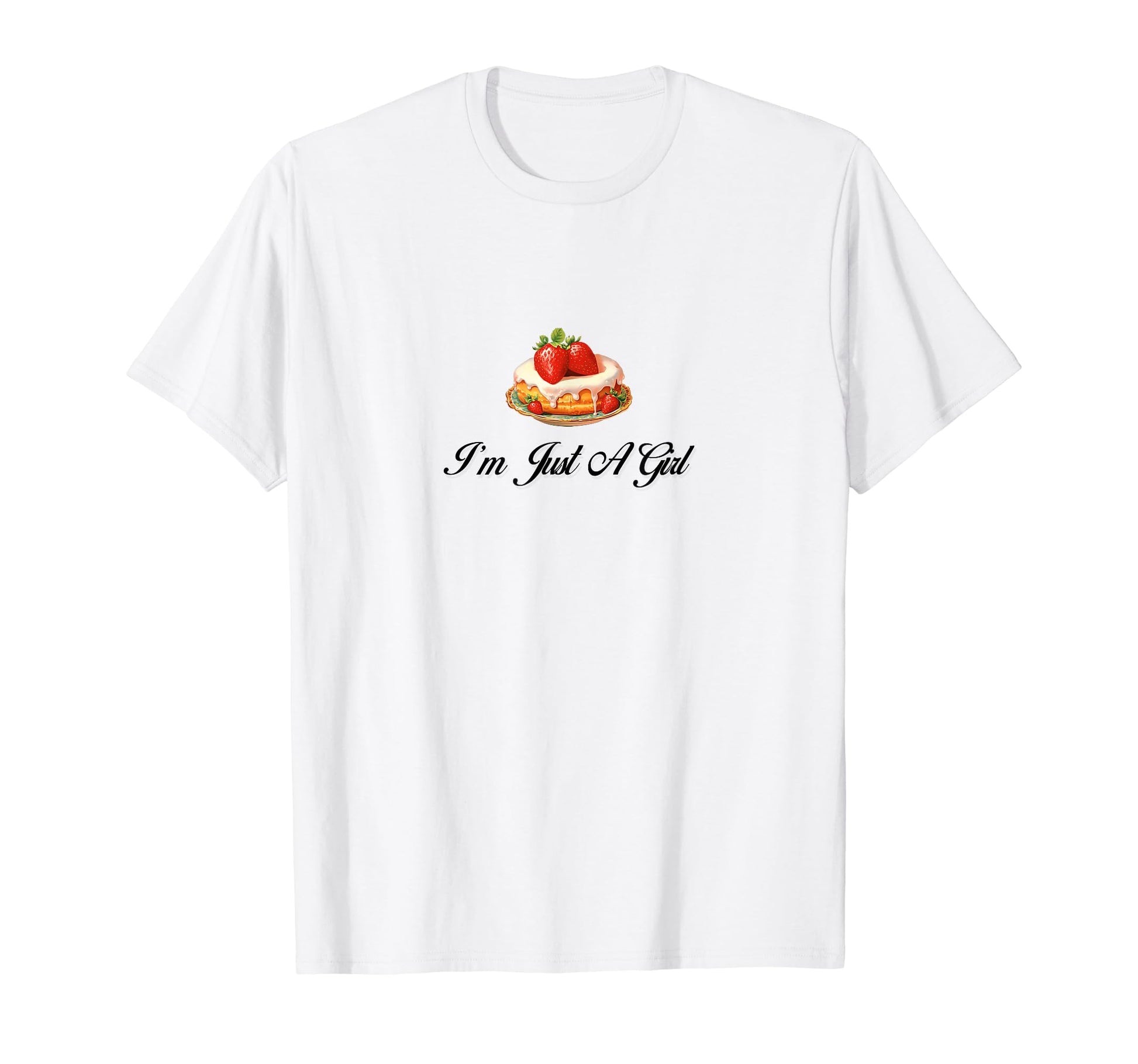 Im Just Coquette Cake Ribbon T-Shirt - Casual Everyday Wear Men Women - T-Shirt, Sweatshirt, Hoodie