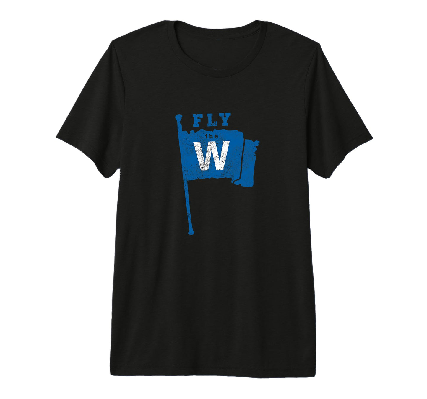 Fly W Chicago Baseball Winning Flag T-Shirt - Aesthetic Graphic for Adults - T-Shirt, Sweatshirt, Hoodie