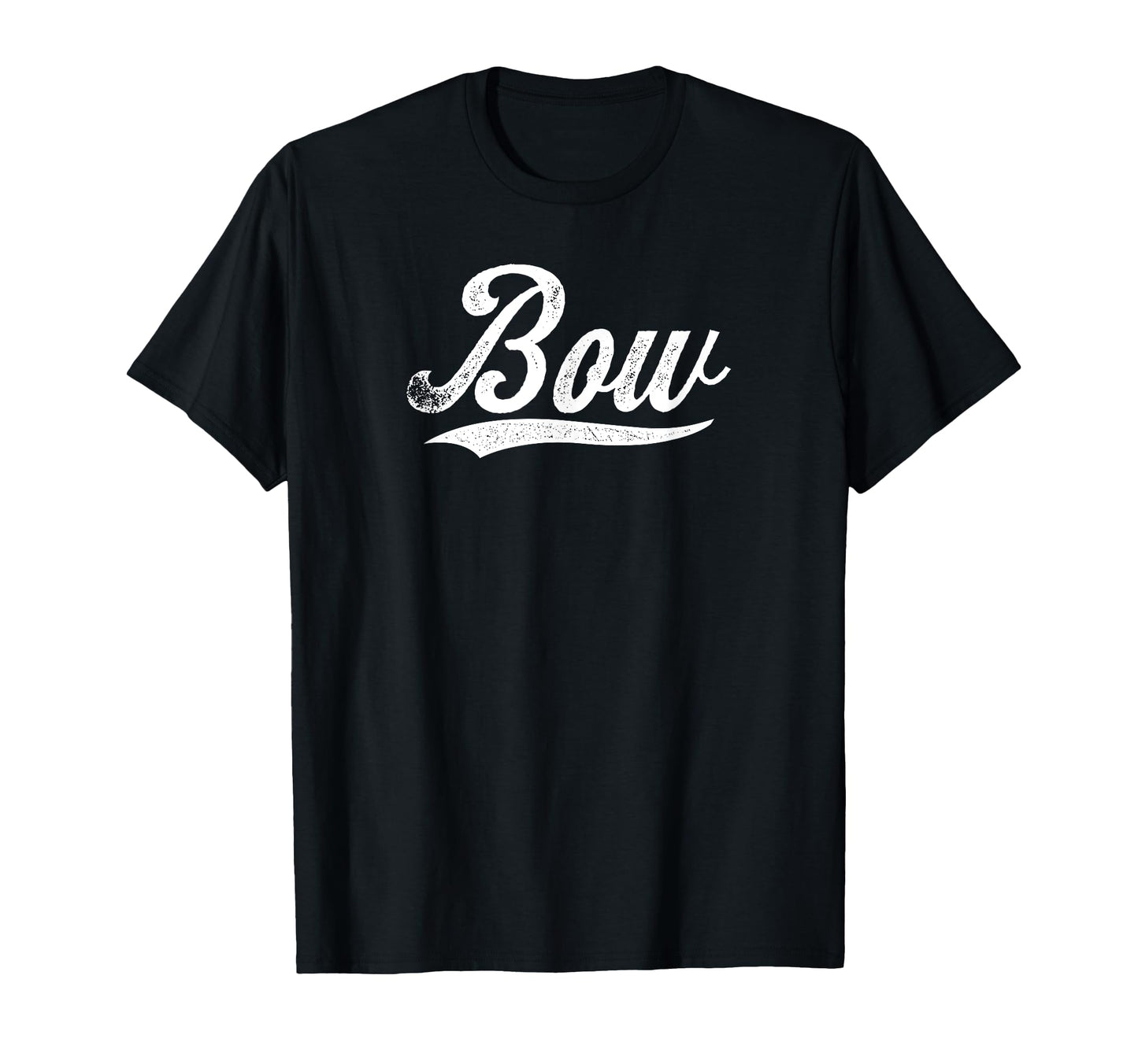 Distressed Script Kristofer Bow T-Shirt - Custom Art Print Men Women - T-Shirt, Sweatshirt, Hoodie