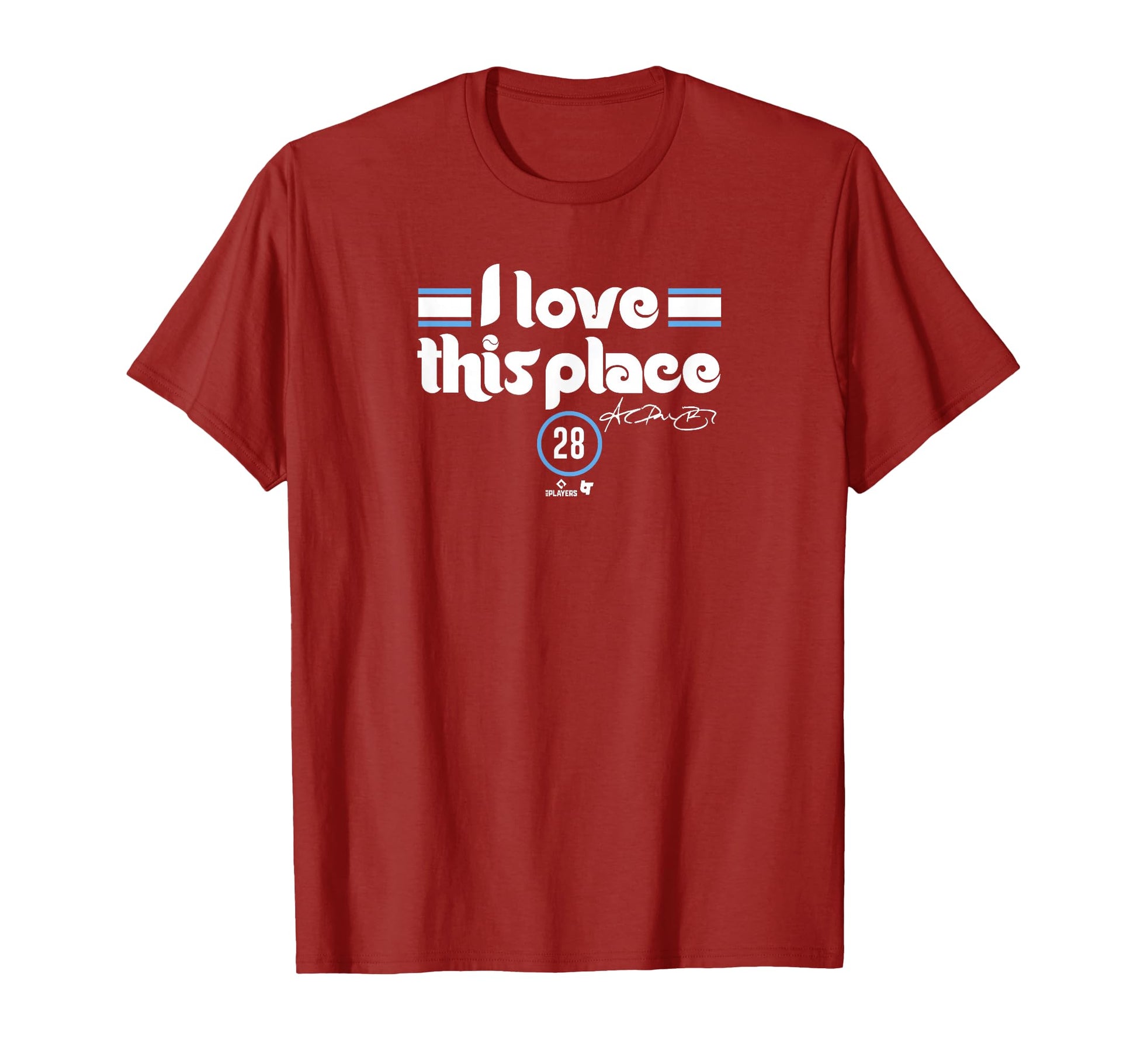 Alec Bohm I Love This Place T-Shirt - Trendy Graphic for Adults - T-Shirt, Sweatshirt, Hoodie