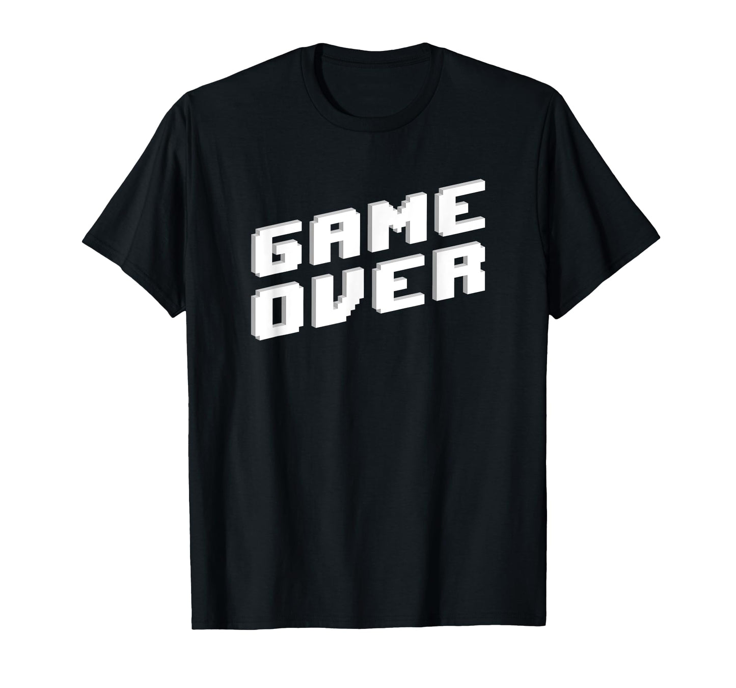 Game Over 80S 90S Arcade Gamer T-Shirt - Novelty Apparel for Adults - T-Shirt, Sweatshirt, Hoodie