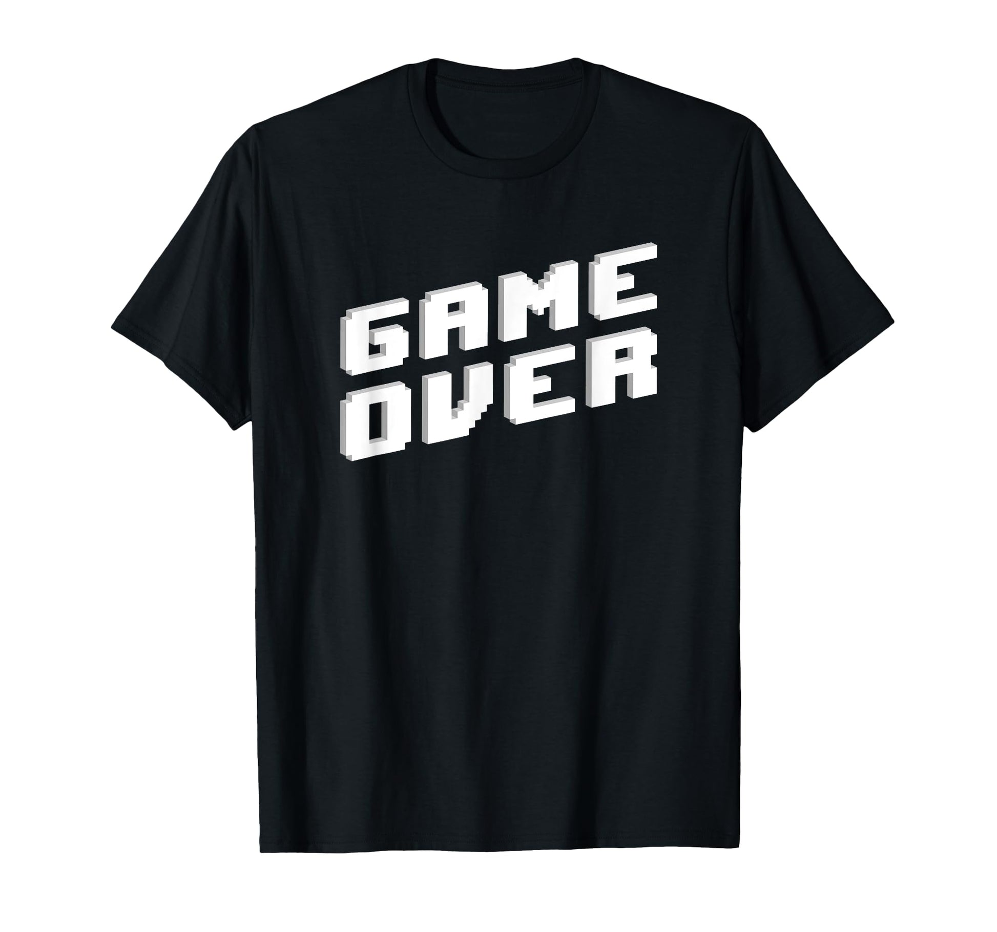 Game Over 80S 90S Arcade Gamer T-Shirt - Novelty Apparel for Adults - T-Shirt, Sweatshirt, Hoodie