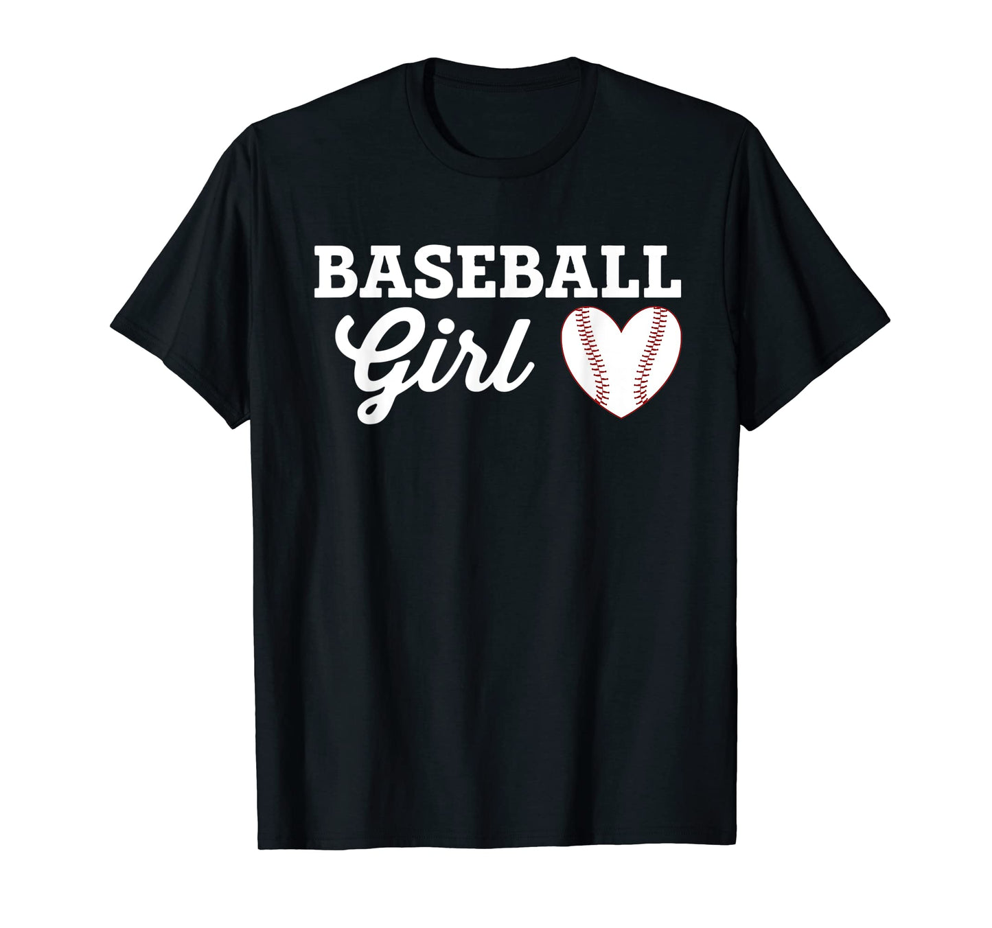 Baseball Love Heart Baseball Sports T-Shirt - Novelty Apparel Unisex - T-Shirt, Sweatshirt, Hoodie