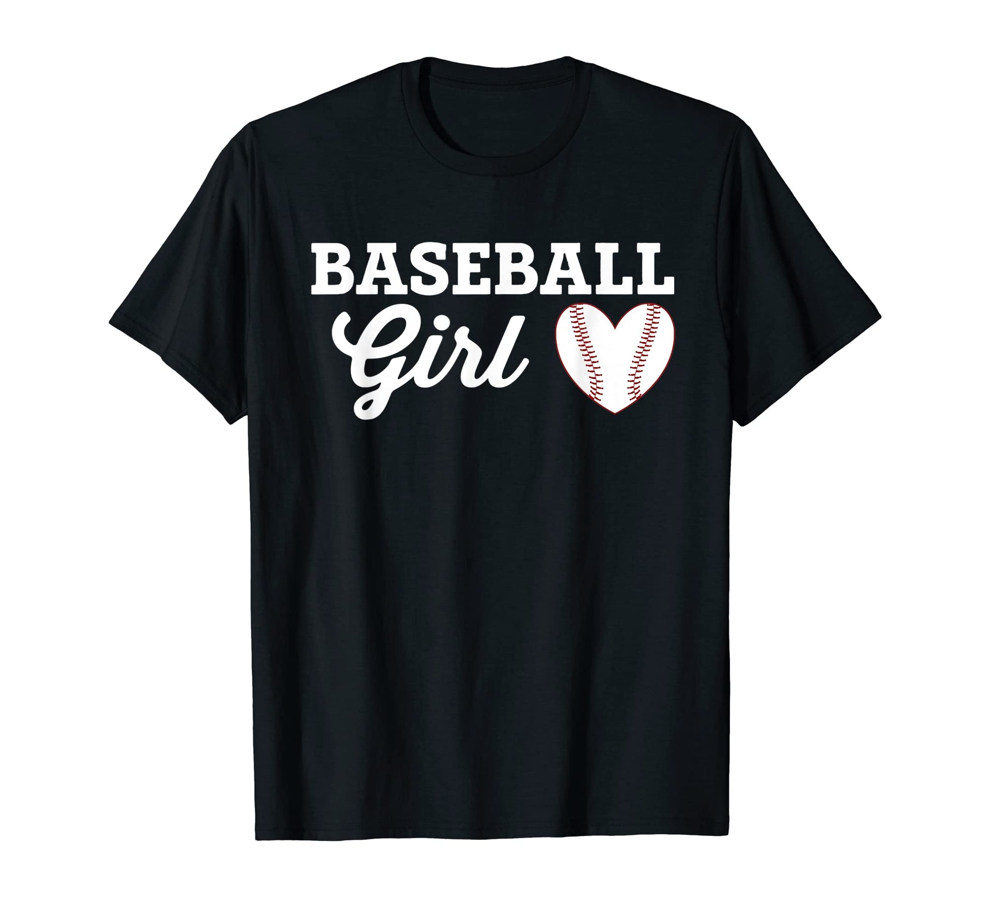 Baseball Love Heart Baseball Sports T-Shirt - Novelty Apparel Unisex - T-Shirt, Sweatshirt, Hoodie