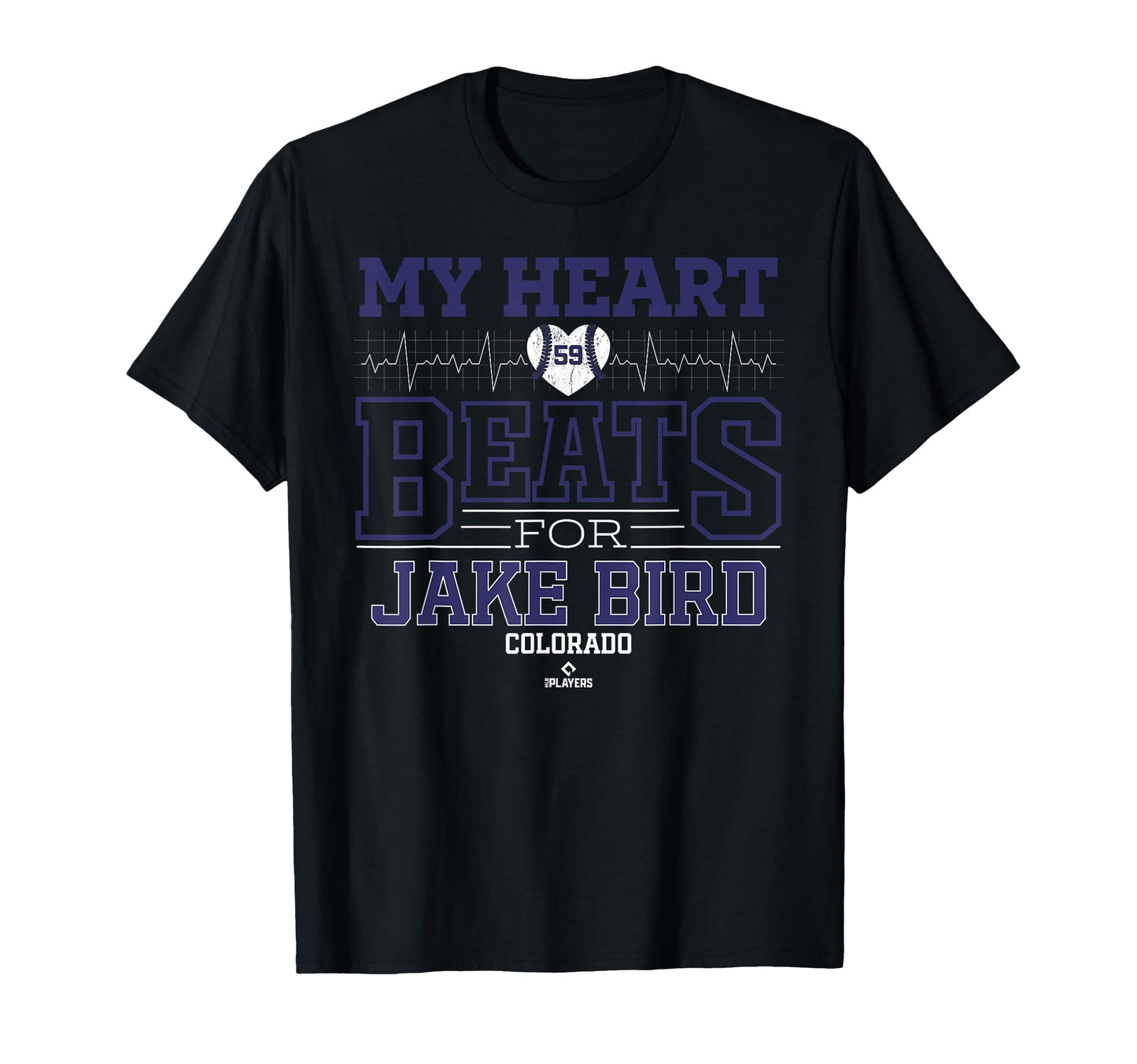 My Heart Beats Jake Bird Colorado T-Shirt - Unique Graphic Men Women - T-Shirt, Sweatshirt, Hoodie