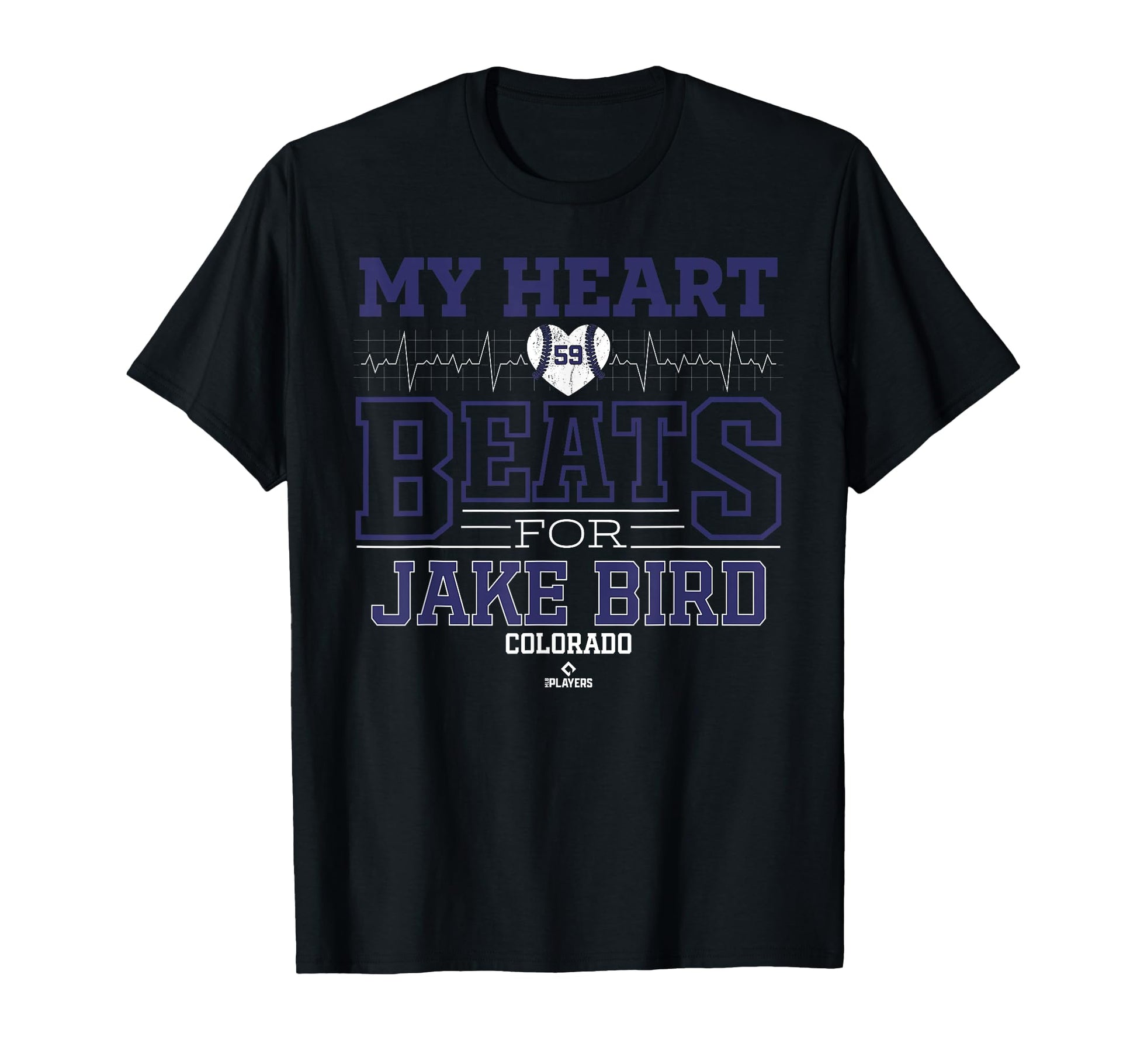 My Heart Beats Jake Bird Colorado T-Shirt - Unique Graphic Men Women - T-Shirt, Sweatshirt, Hoodie