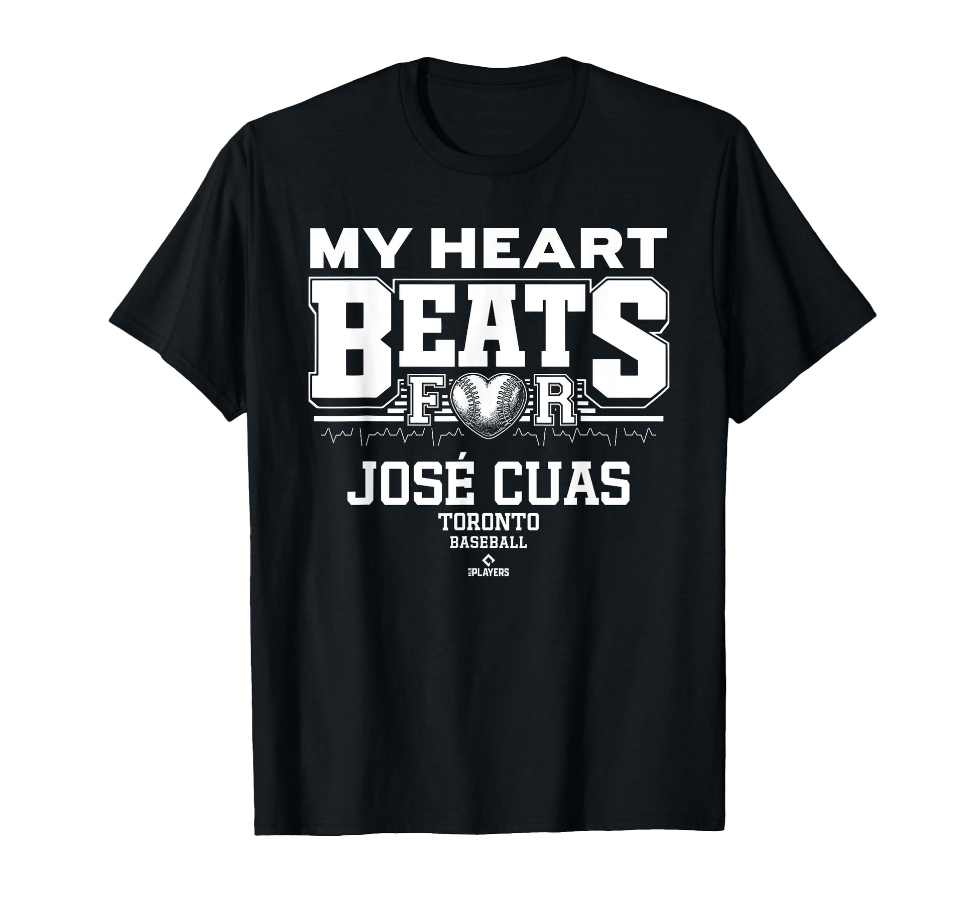 My Heart Beats Jos Cuas Toronto T-Shirt - Casual Everyday Wear Unisex - T-Shirt, Sweatshirt, Hoodie