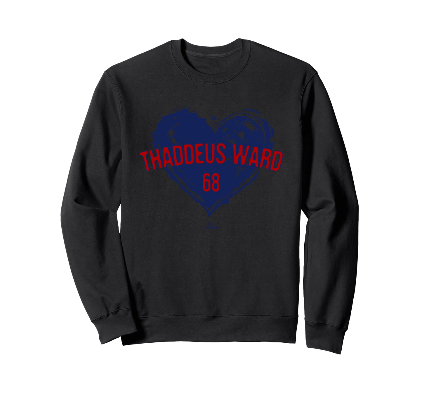 Distressed Heart Thaddeus Ward Sweatshirt - Trendy Graphic Men Women - T-Shirt, Sweatshirt, Hoodie