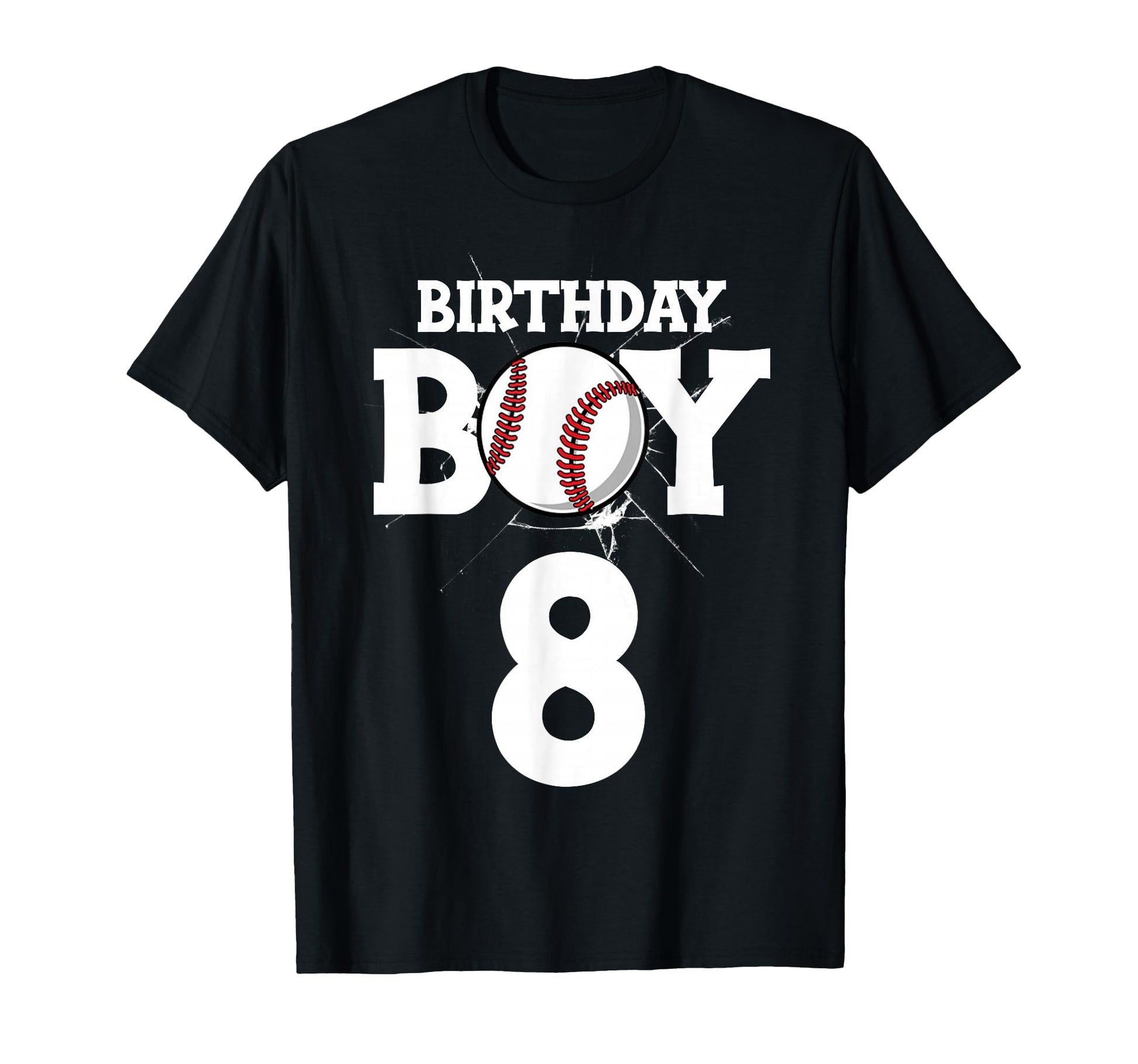 Happy Birthday 8Th 8 Year Old T-Shirt - Aesthetic Graphic Men Women - T-Shirt, Sweatshirt, Hoodie