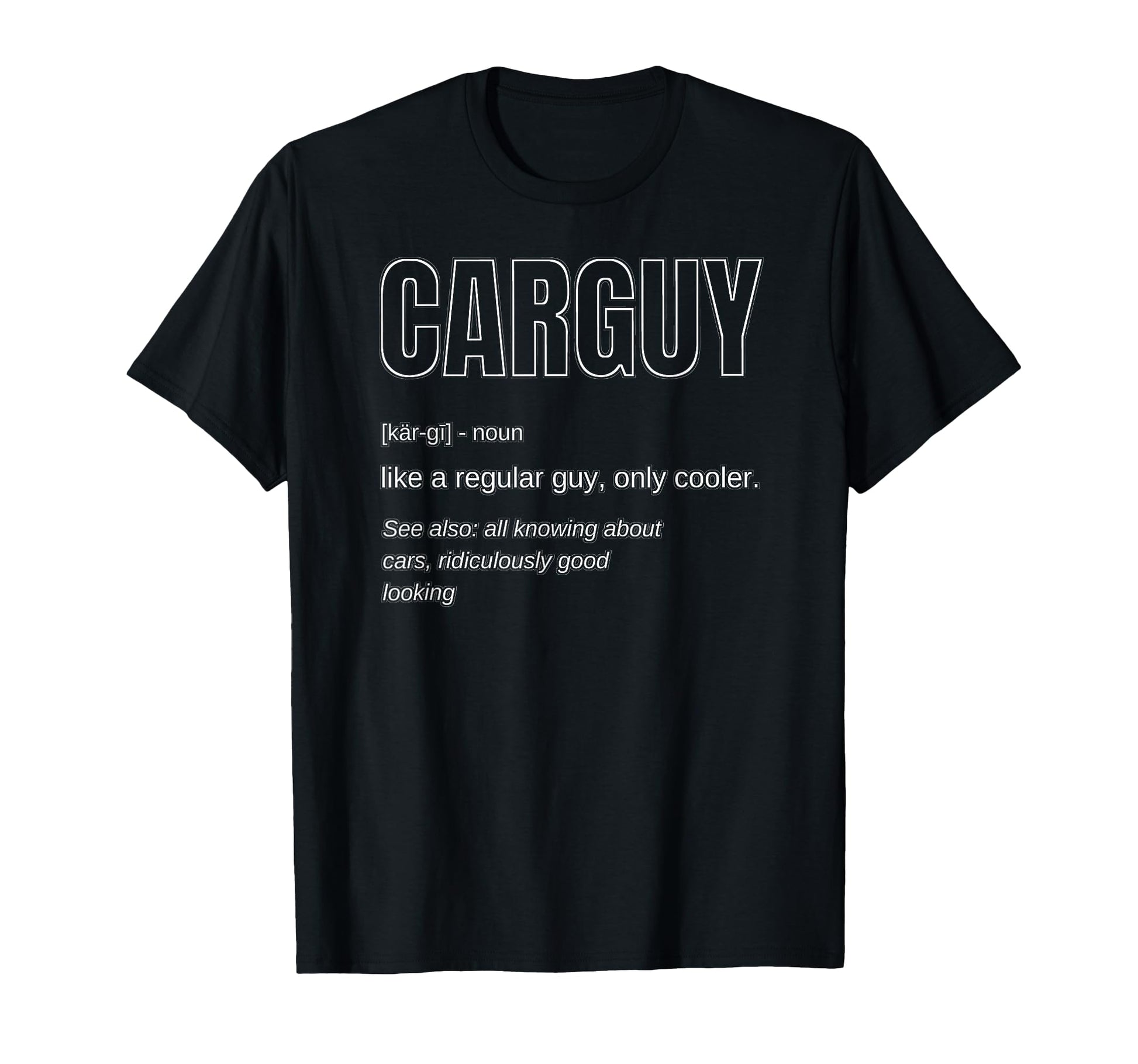 Funny Car Guy Gift Neon Car Guy T-Shirt - Trendy Graphic for Adults - T-Shirt, Sweatshirt, Hoodie