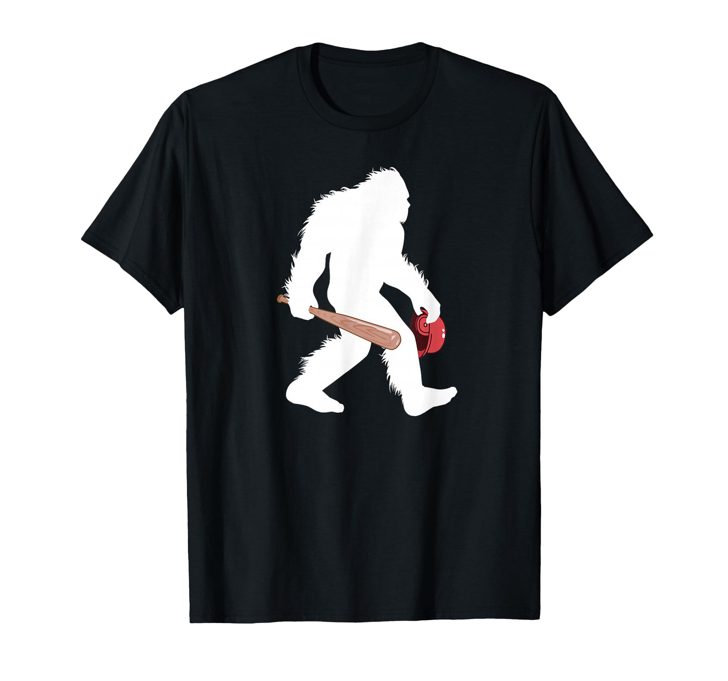 Bigfoot Baseball Sporty Sasquatch T-Shirt - Fun Novelty Design Unisex - T-Shirt, Sweatshirt, Hoodie