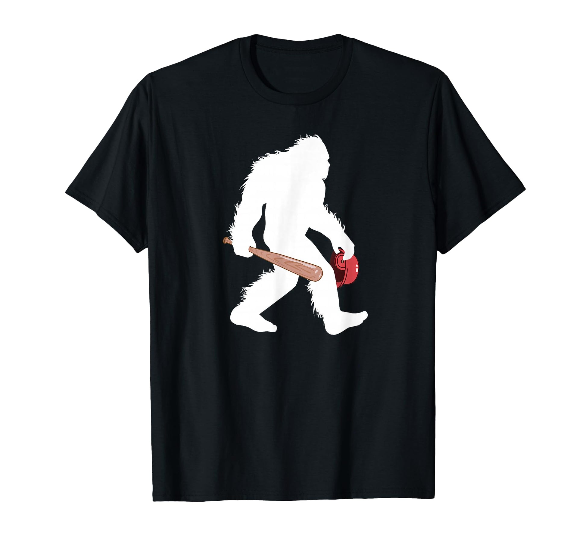Bigfoot Baseball Sporty Sasquatch T-Shirt - Fun Novelty Design Unisex - T-Shirt, Sweatshirt, Hoodie