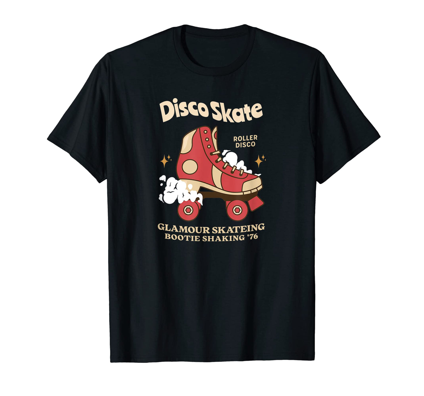 Rollerskates Funny 70S Roller Disco T-Shirt - Minimalist Print Unisex - T-Shirt, Sweatshirt, Hoodie