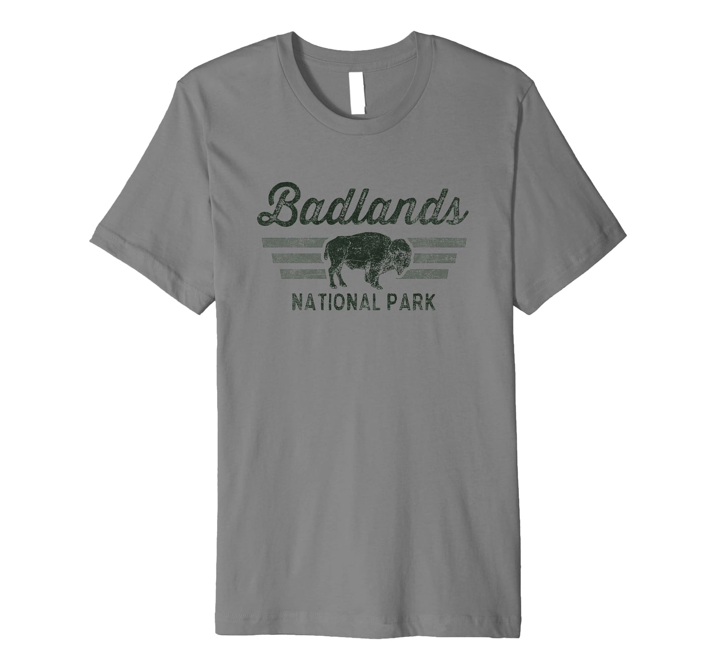 Badlands National Park Bison T-Shirt - Minimalist Print Unisex - T-Shirt, Sweatshirt, Hoodie