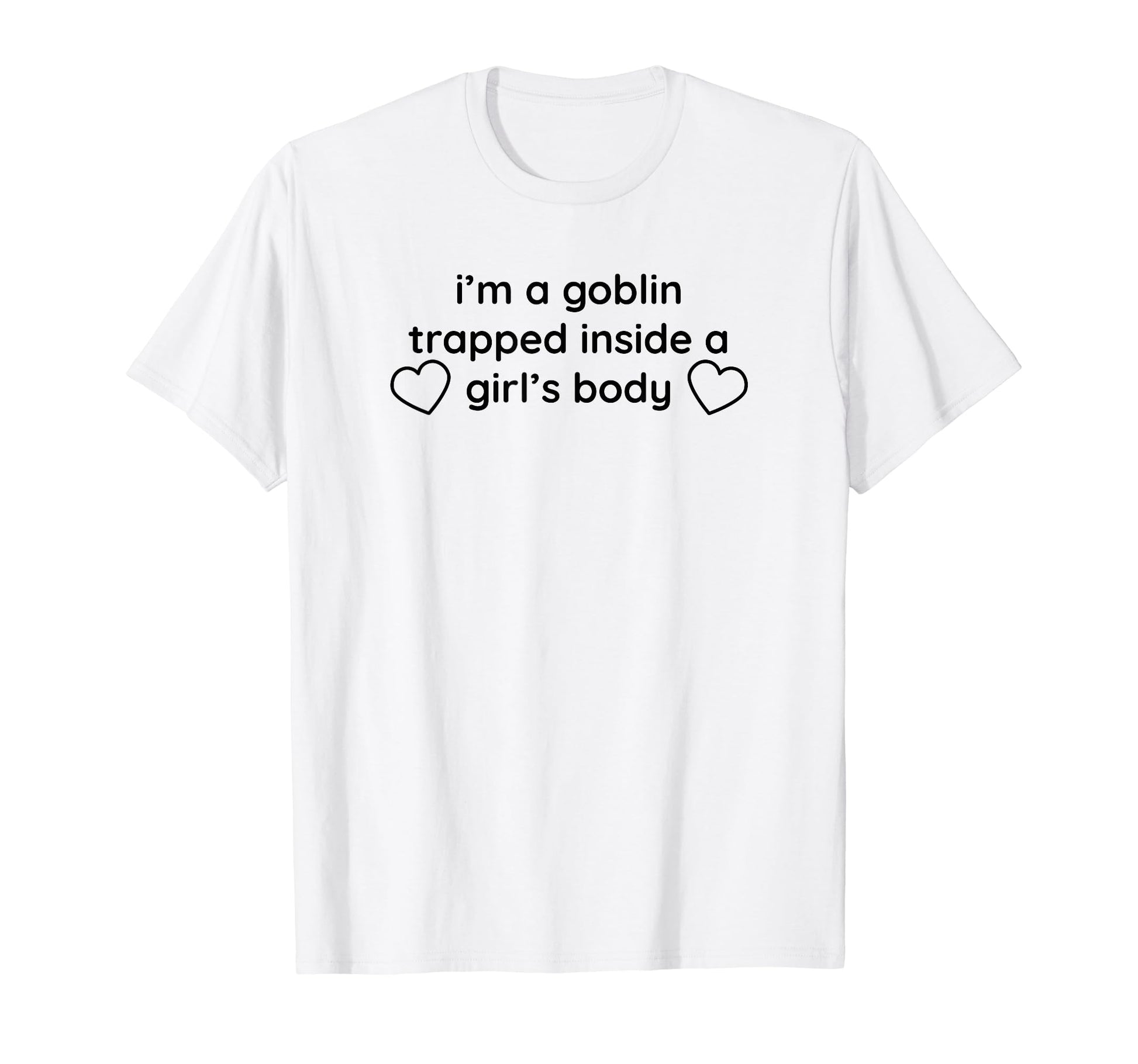 Im Goblin Trapped Inside Body Y2K Aesthetic T-Shirt - Unique Graphic Unisex - T-Shirt, Sweatshirt, Hoodie