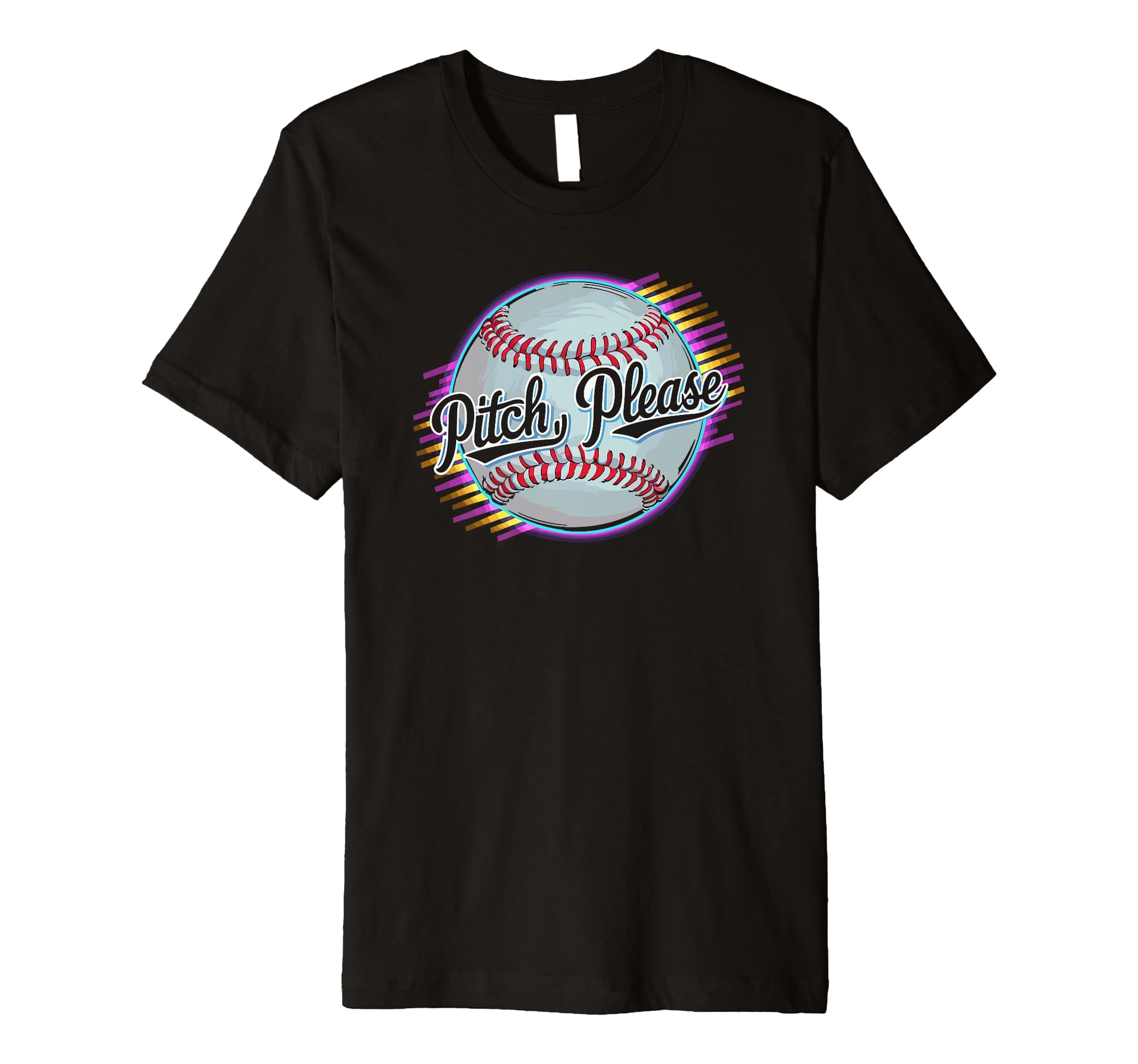 Pitching Baseball Player Pitch Please T-Shirt - Novelty Apparel Men Women - T-Shirt, Sweatshirt, Hoodie